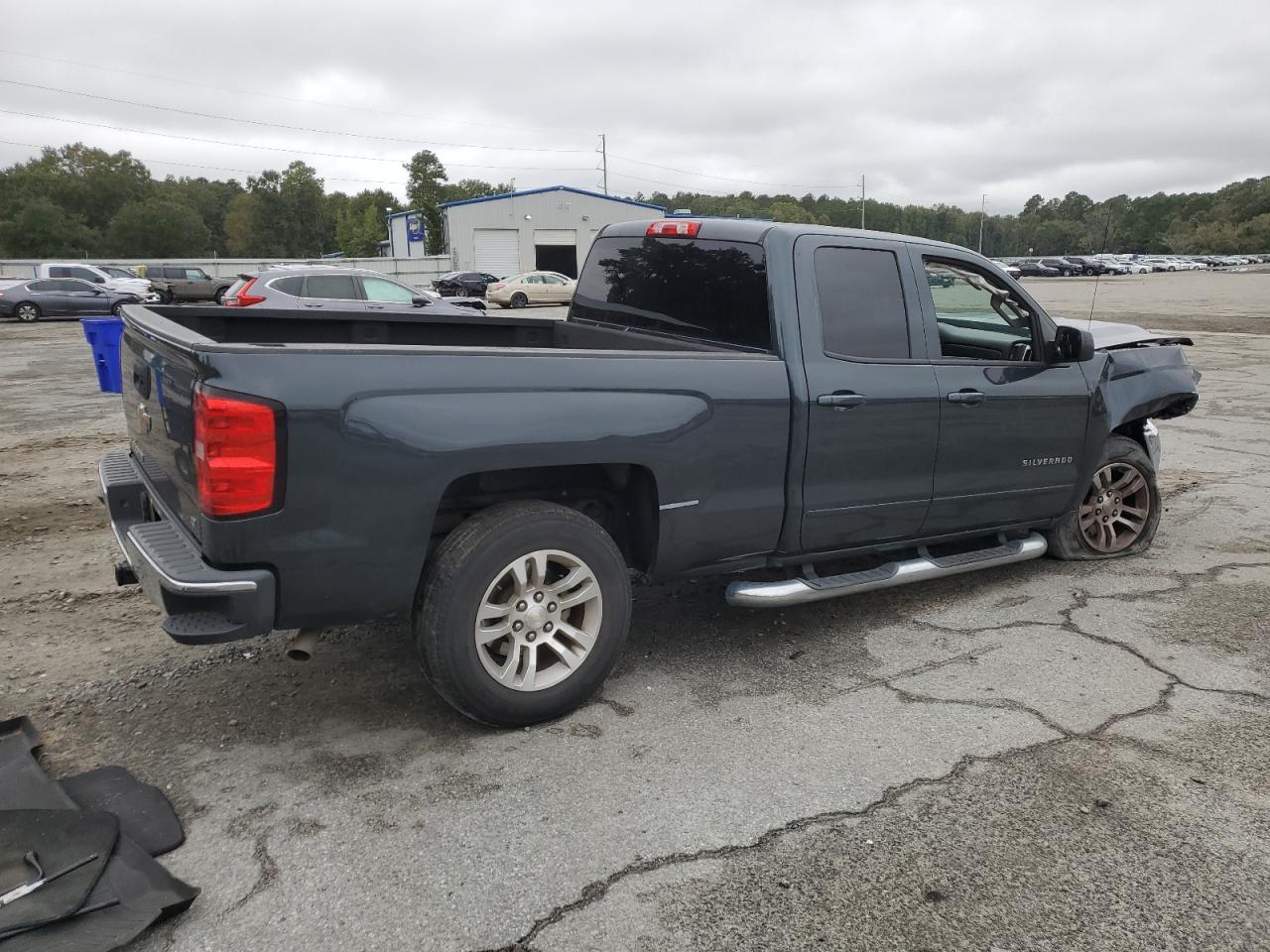2017 Chevrolet Silverado C1500 Lt Gray vin: 1GCRCREC0HZ327110