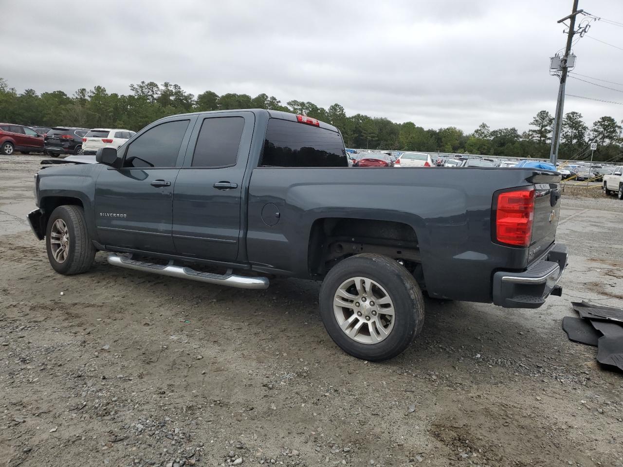 2017 Chevrolet Silverado C1500 Lt Gray vin: 1GCRCREC0HZ327110