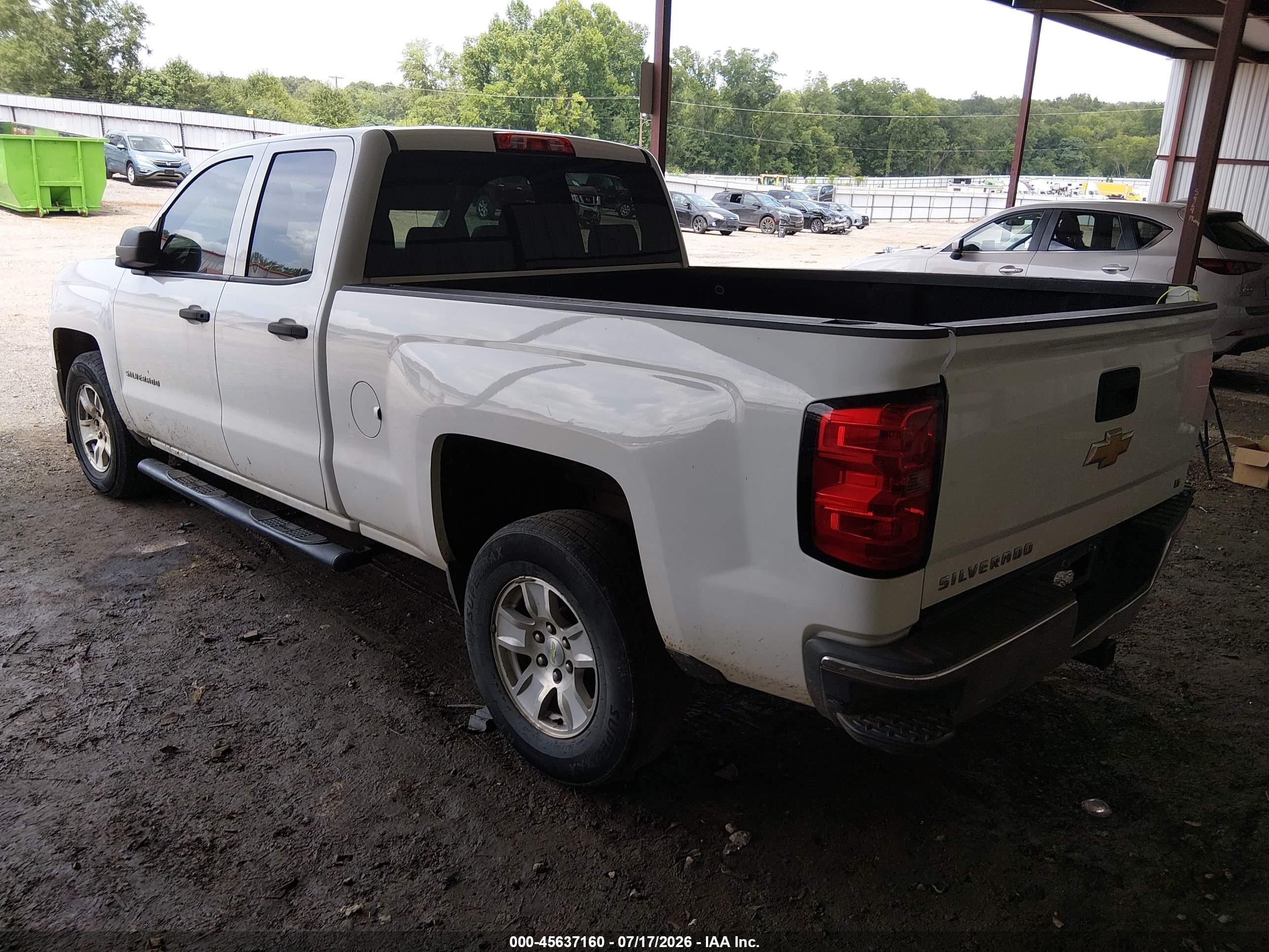 2014 Chevrolet Silverado 1500 Lt White vin: 1GCRCREC1EZ189315