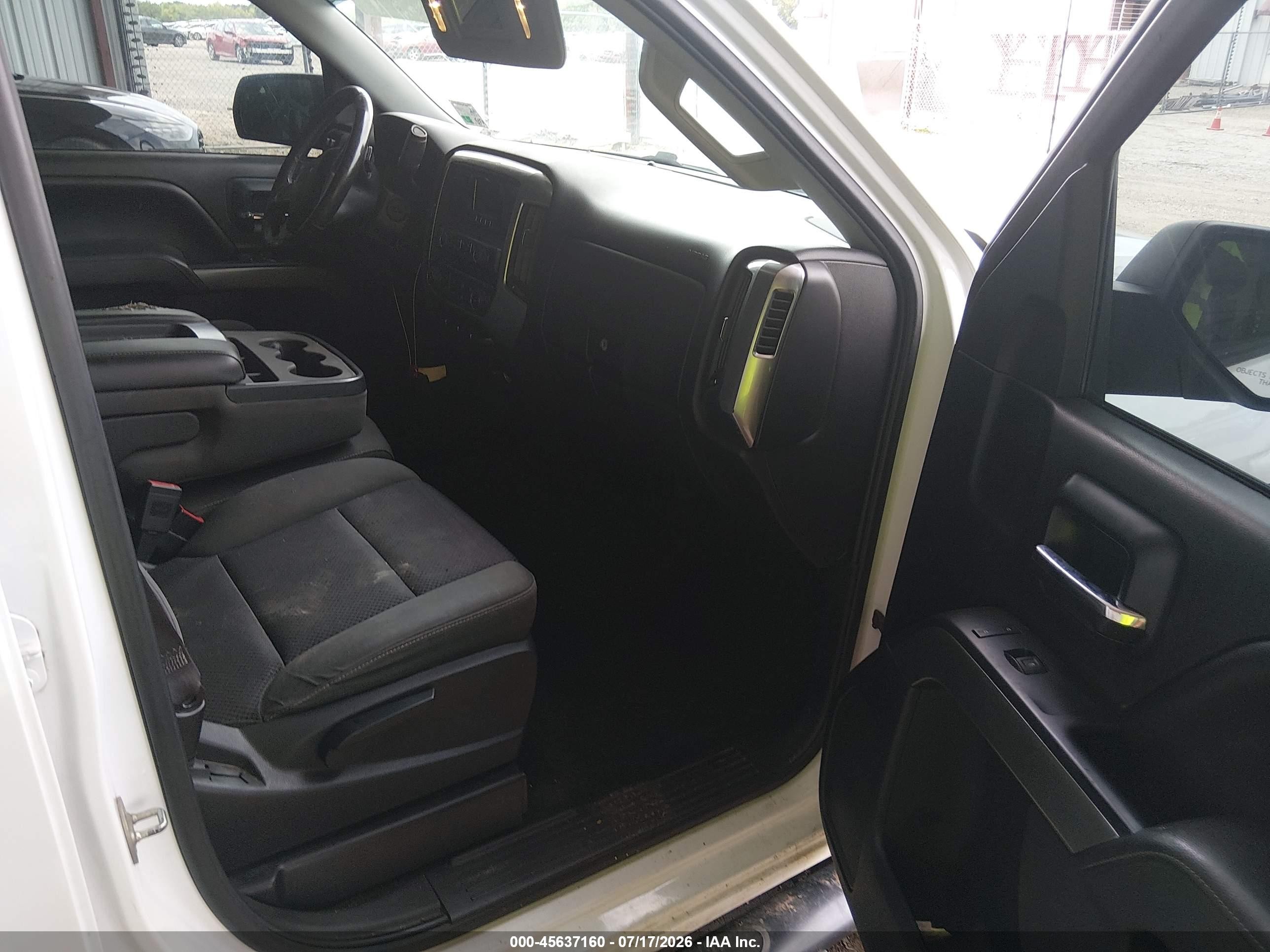 2014 Chevrolet Silverado 1500 Lt White vin: 1GCRCREC1EZ189315