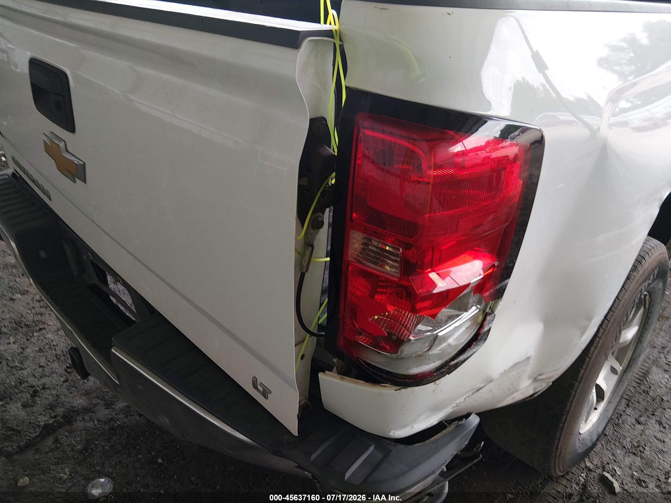 2014 Chevrolet Silverado 1500 Lt White vin: 1GCRCREC1EZ189315