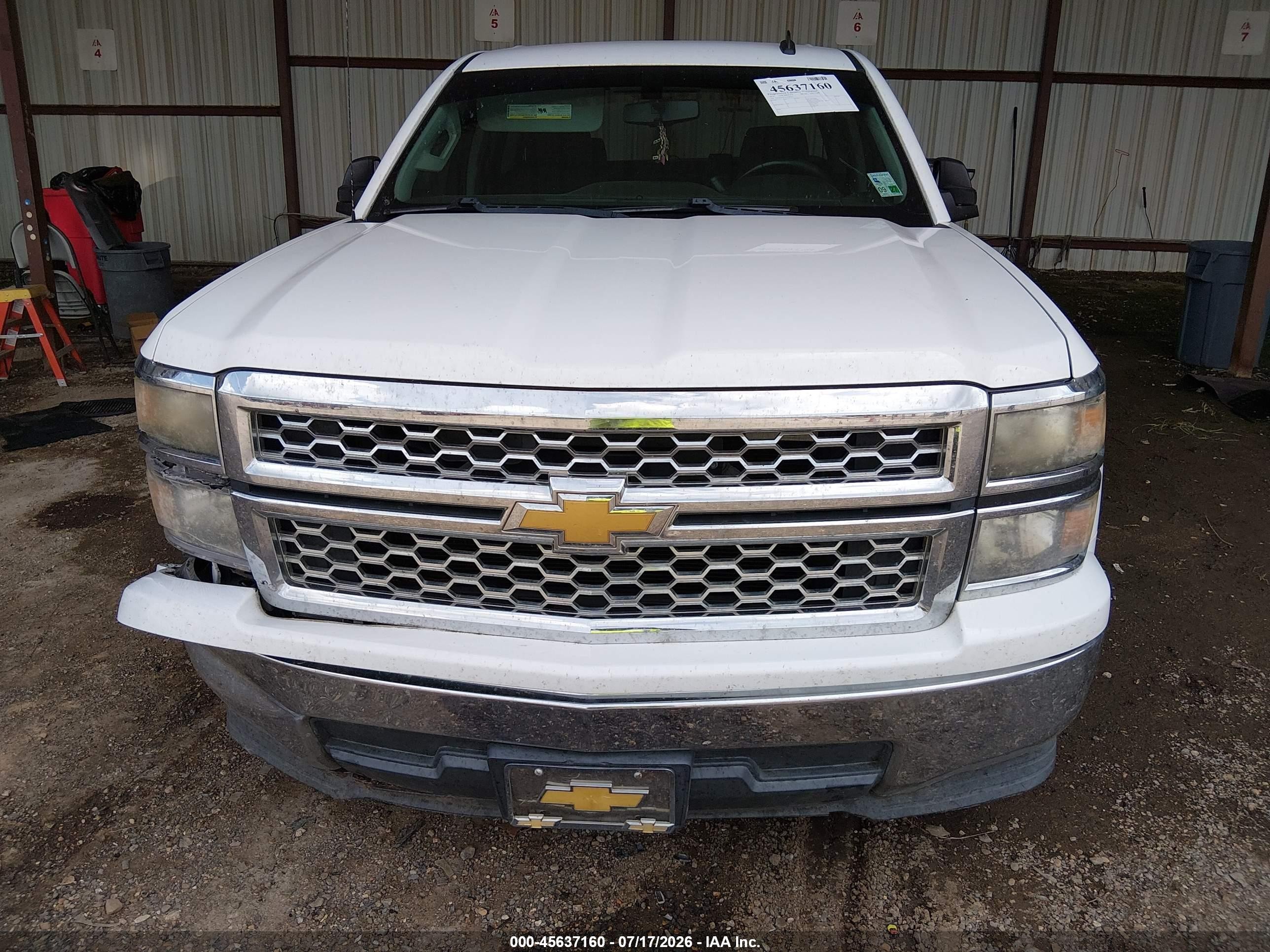 2014 Chevrolet Silverado 1500 Lt White vin: 1GCRCREC1EZ189315