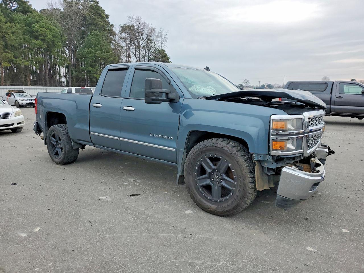 2014 Chevrolet Silverado C1500 Lt Синий vin: 1GCRCREC1EZ335129