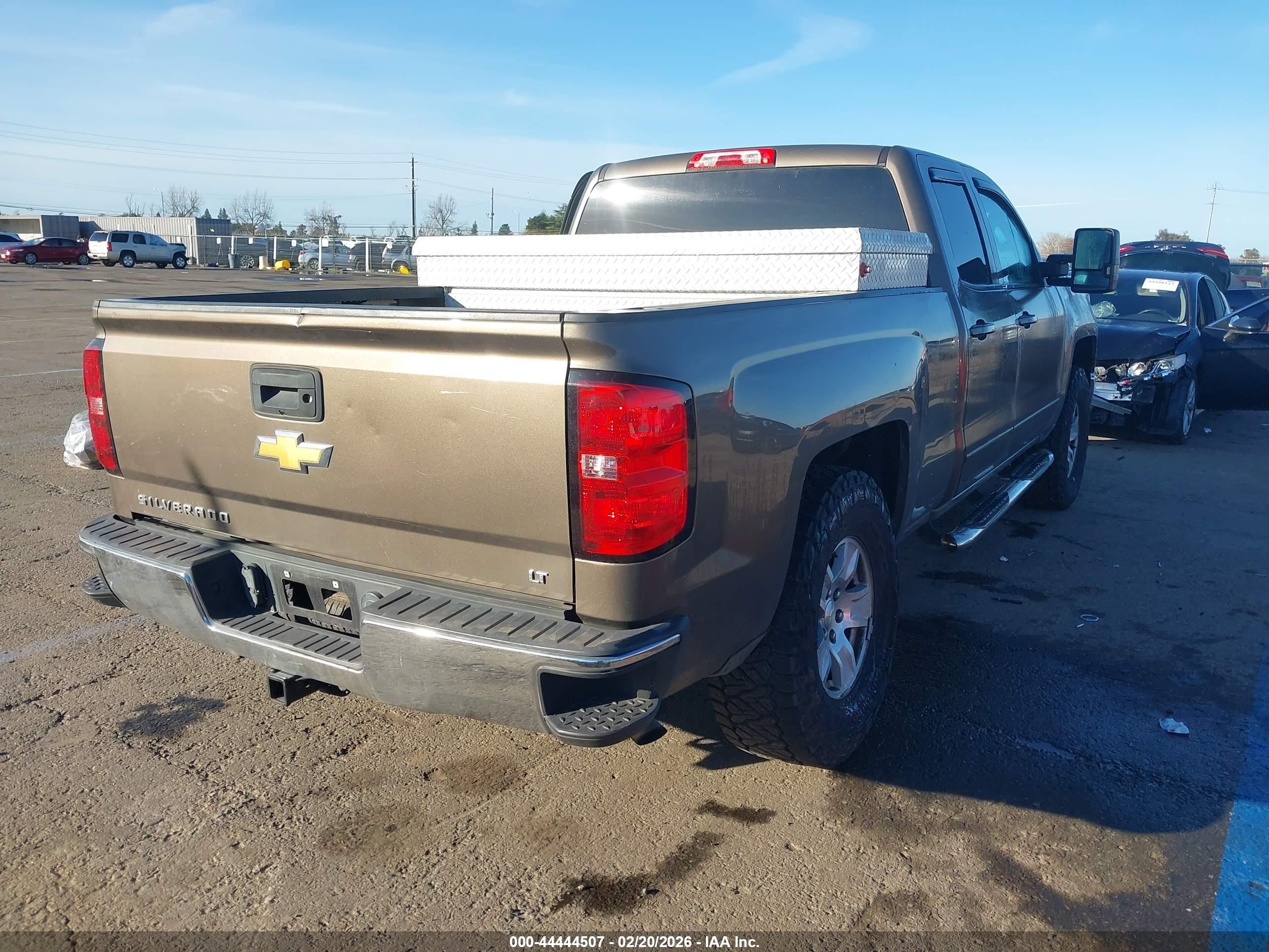 2015 Chevrolet Silverado 1500 1lt Gray vin: 1GCRCREC1FZ272650
