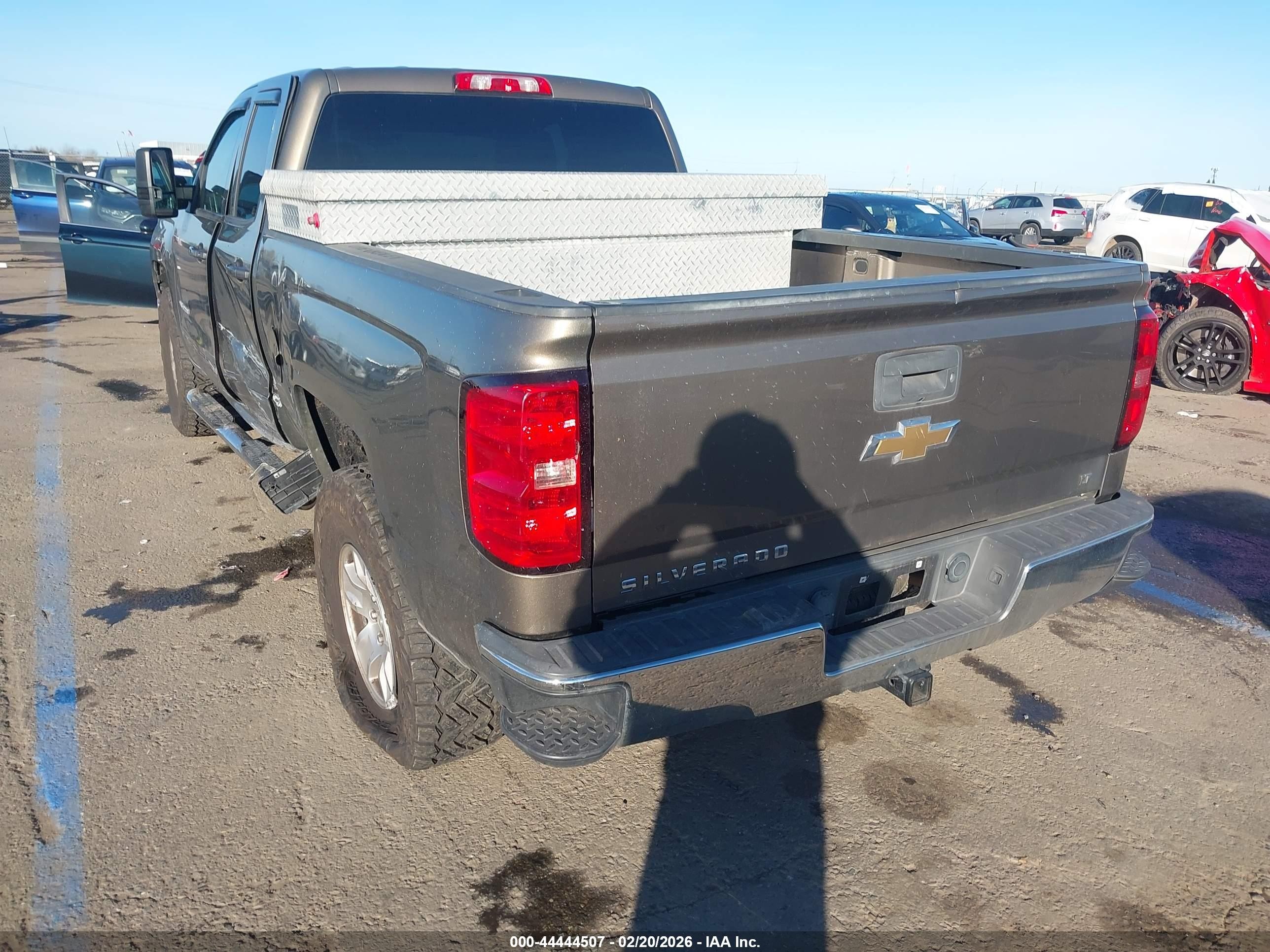 2015 Chevrolet Silverado 1500 1lt Gray vin: 1GCRCREC1FZ272650