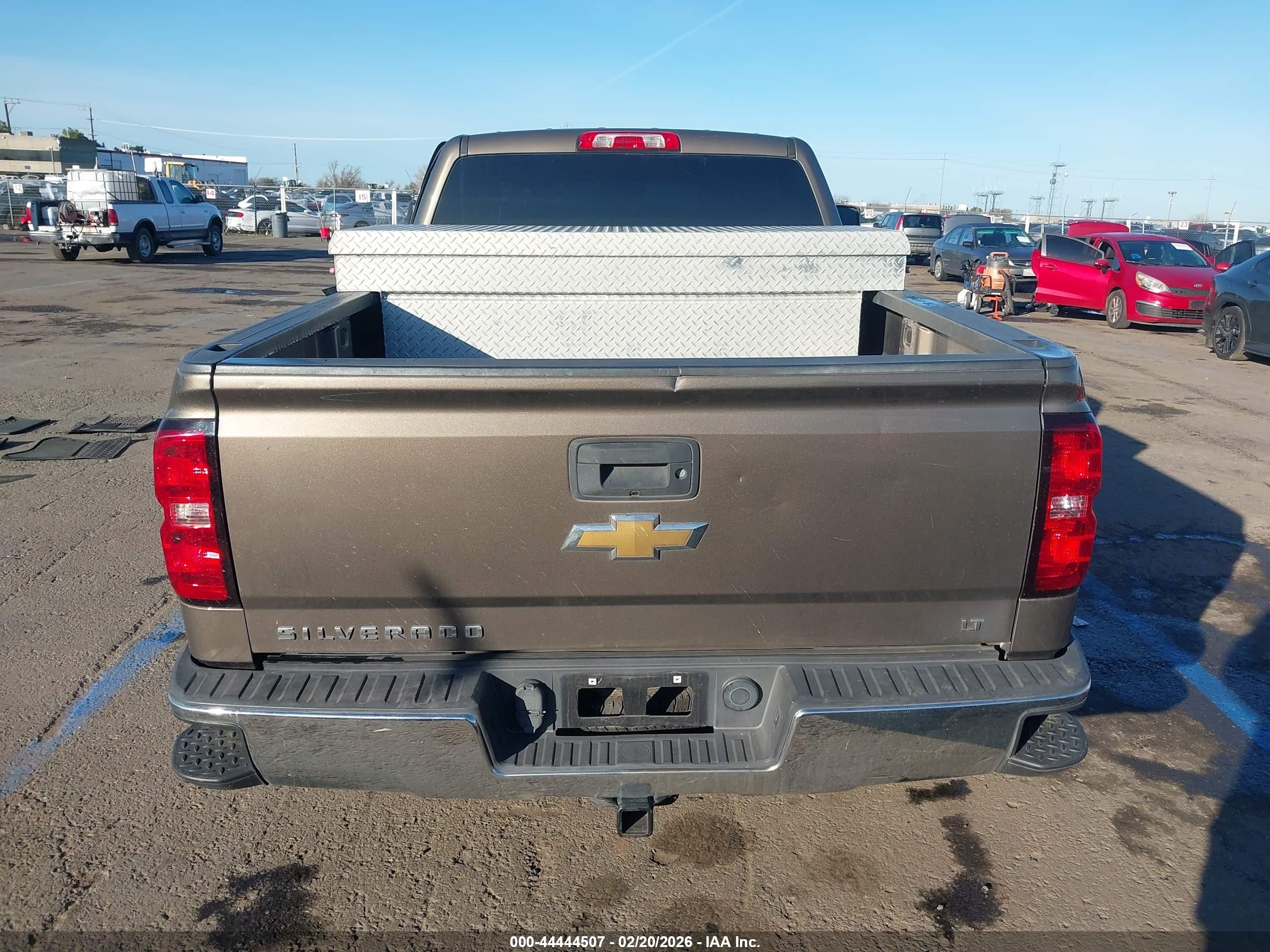 2015 Chevrolet Silverado 1500 1lt Gray vin: 1GCRCREC1FZ272650
