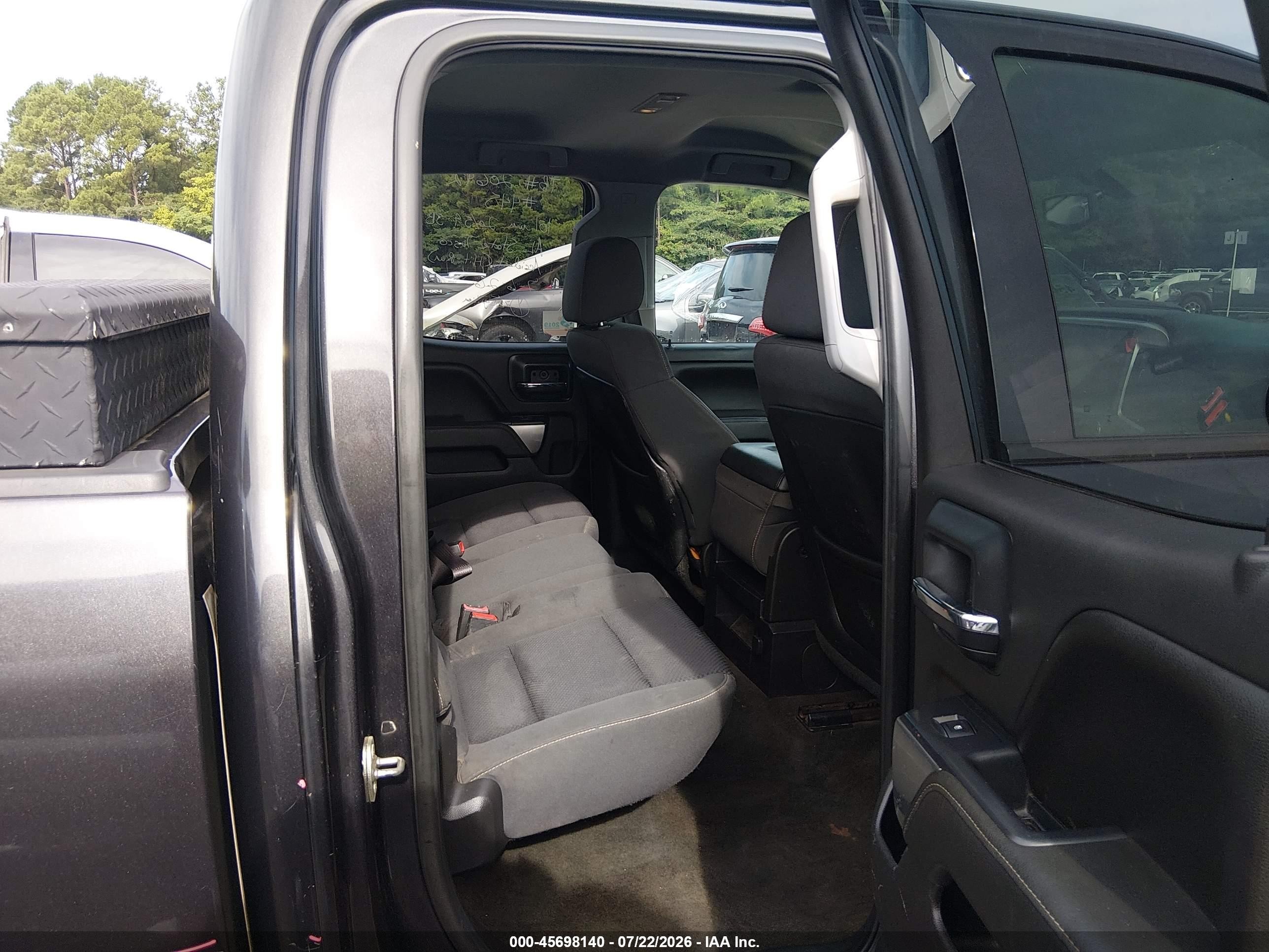 2015 Chevrolet Silverado 1500 Lt Black vin: 1GCRCREC1FZ371808