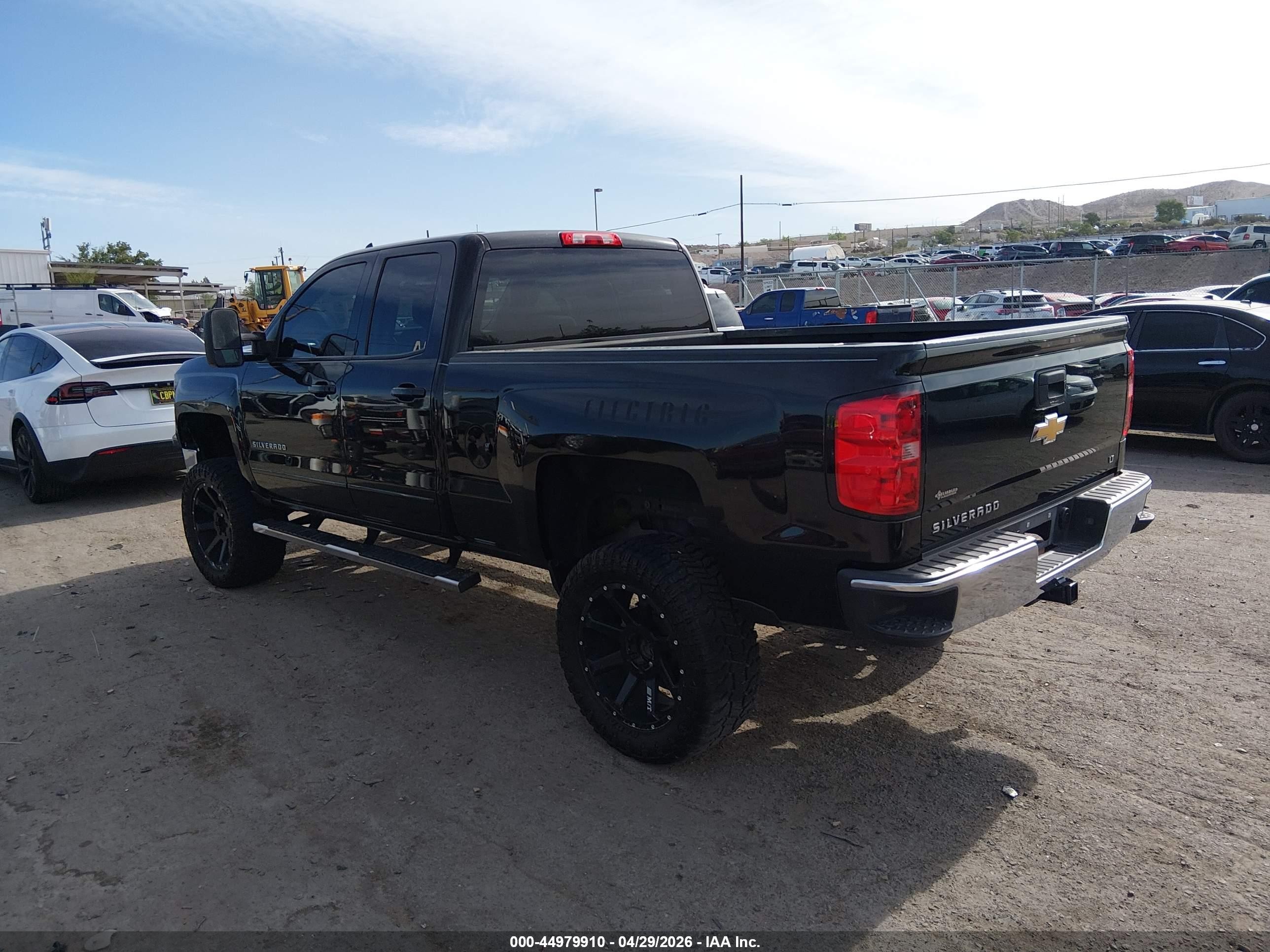 2015 Chevrolet Silverado 1500 1lt Black vin: 1GCRCREC1FZ386230