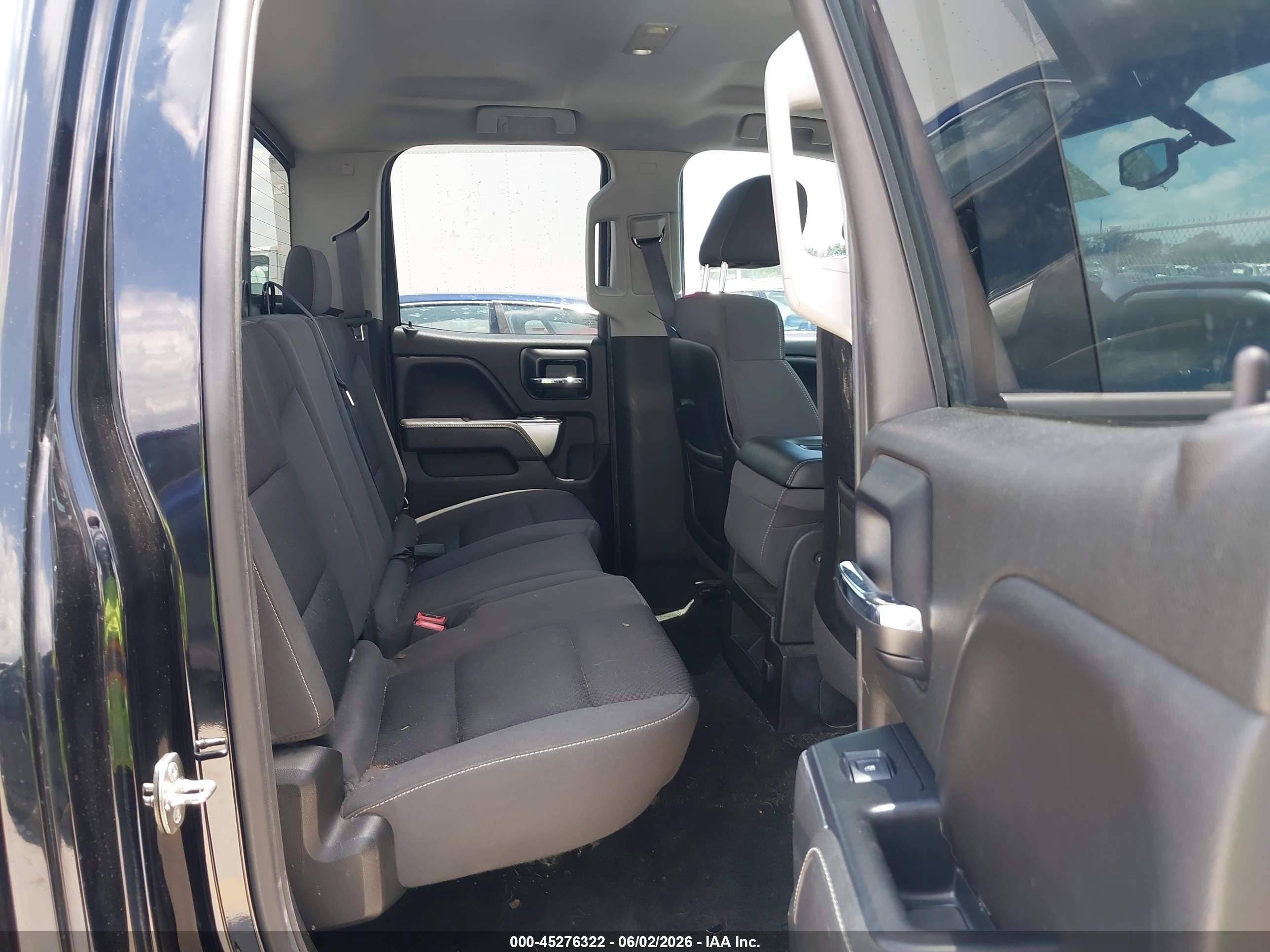 2014 Chevrolet Silverado 1500 1lt Black vin: 1GCRCREC2EZ116549