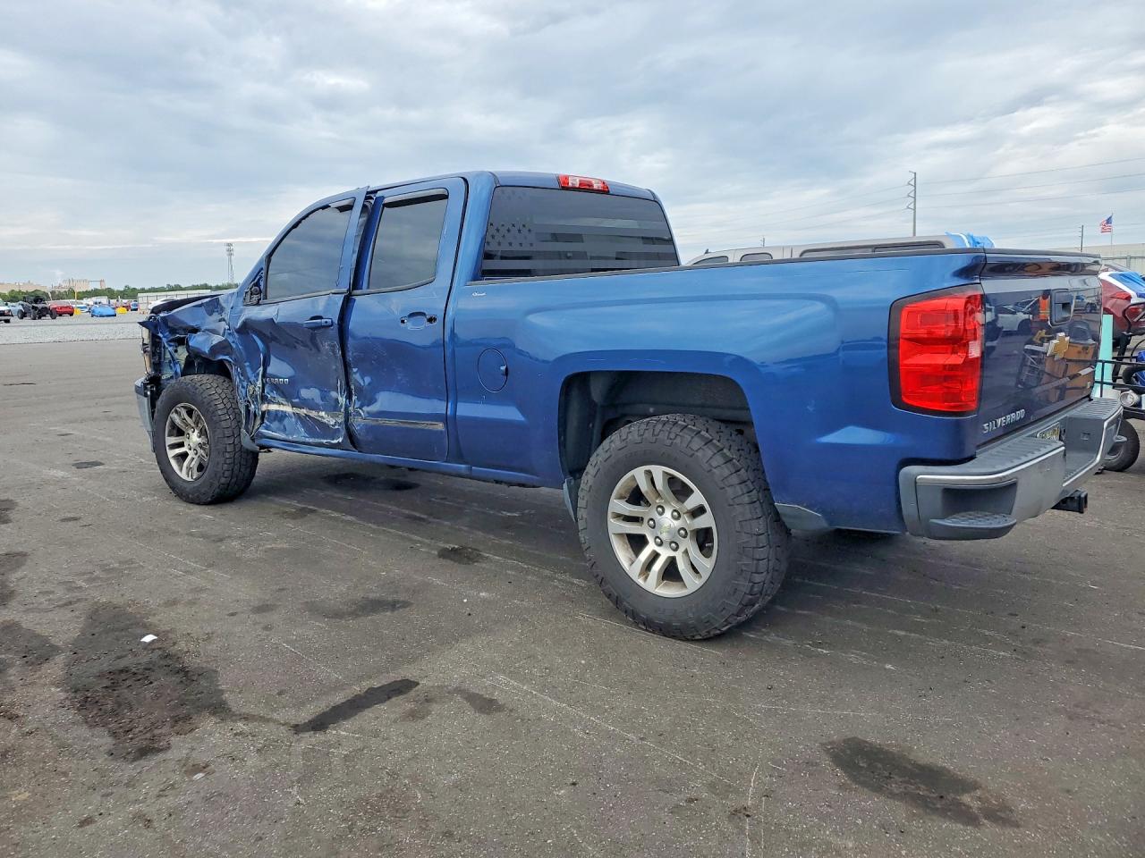 2015 Chevrolet Silverado C1500 Lt Синий vin: 1GCRCREC2FZ212604