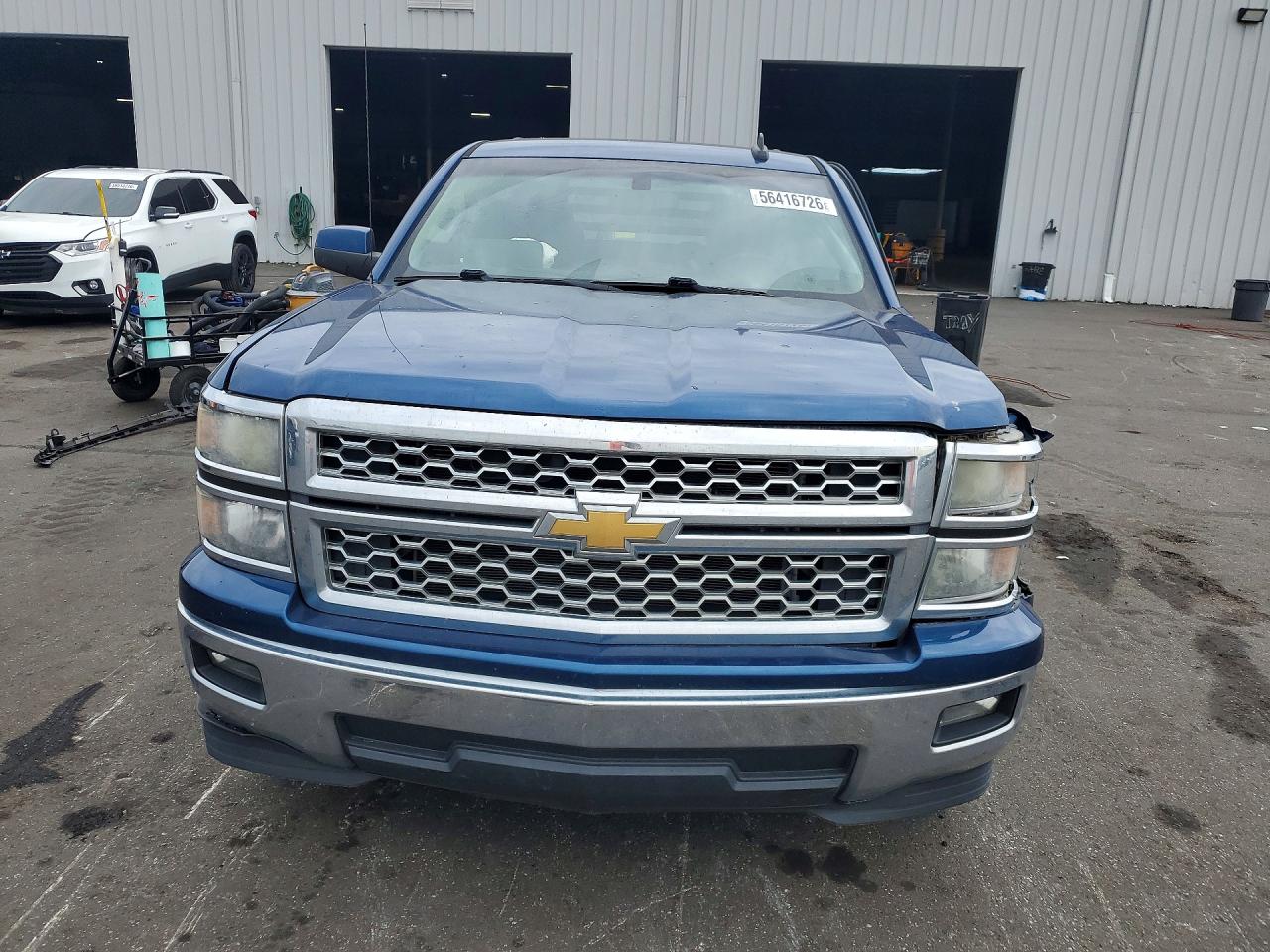 2015 Chevrolet Silverado C1500 Lt Синий vin: 1GCRCREC2FZ212604