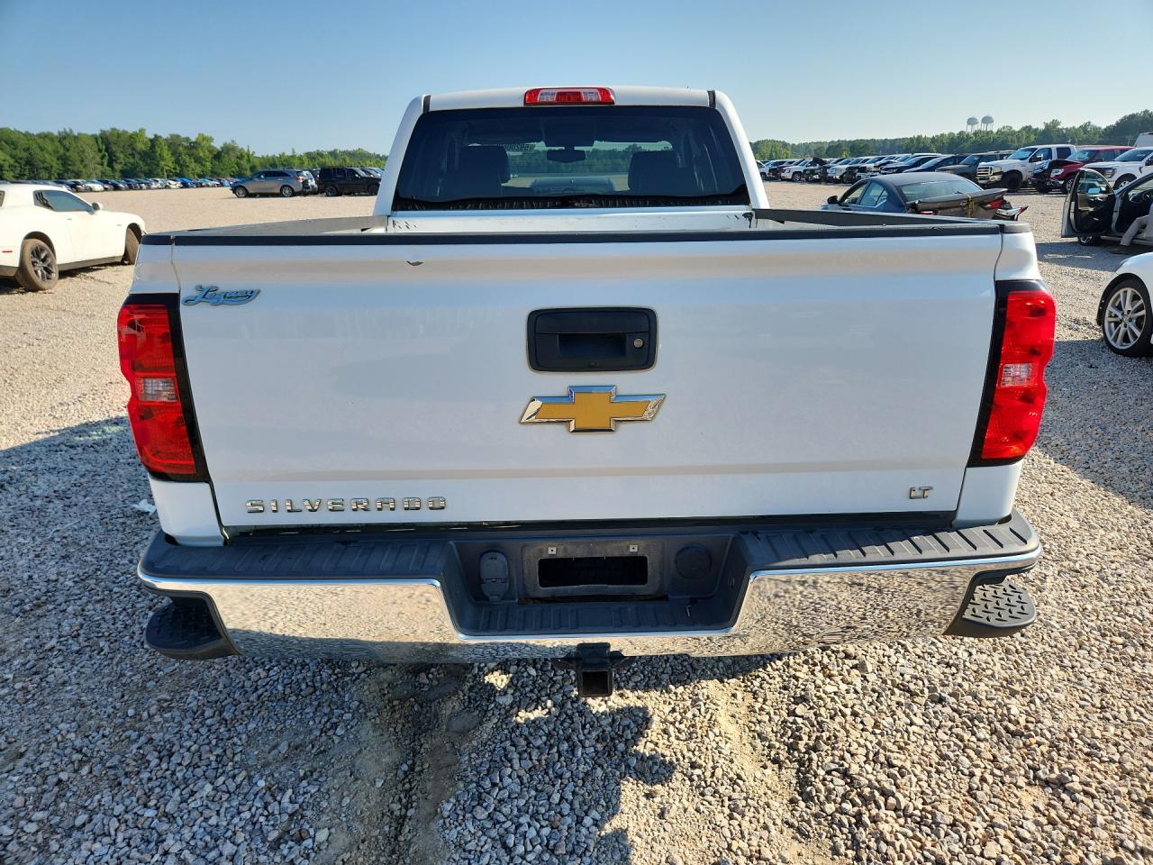 2015 Chevrolet 1500 Picku White vin: 1GCRCREC2FZ349879