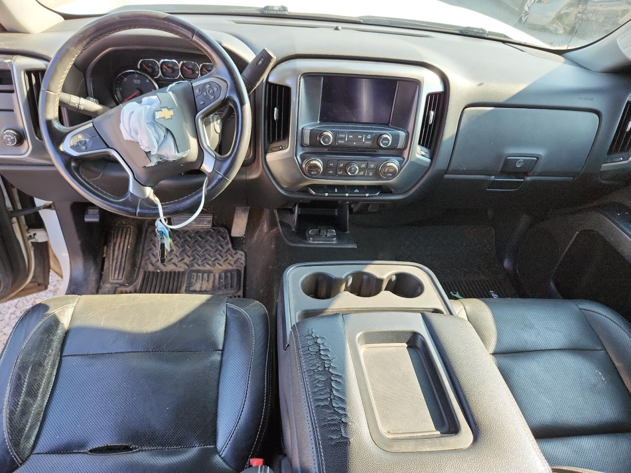 2015 Chevrolet 1500 Picku White vin: 1GCRCREC2FZ349879