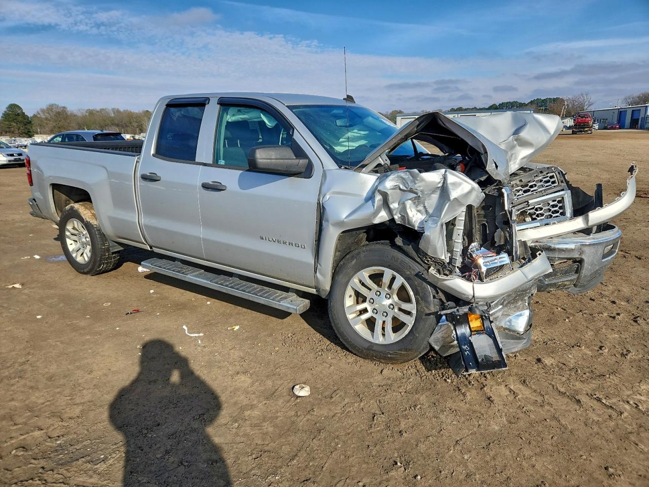 2014 Chevrolet Silverado C1500 Lt Серебряный vin: 1GCRCREC3EZ247831