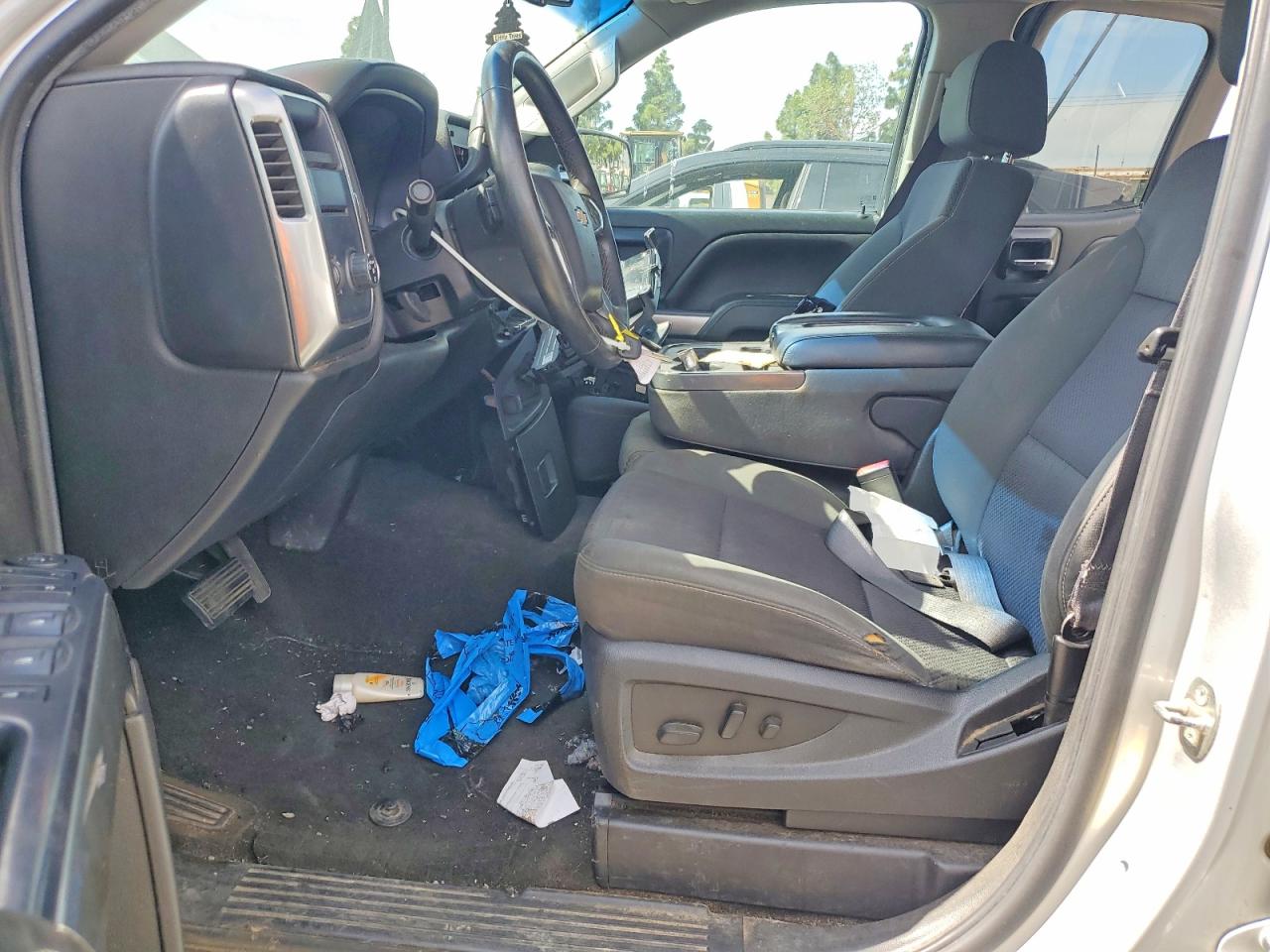 2014 Chevrolet Silverado C1500 Lt Silver vin: 1GCRCREC3EZ348562