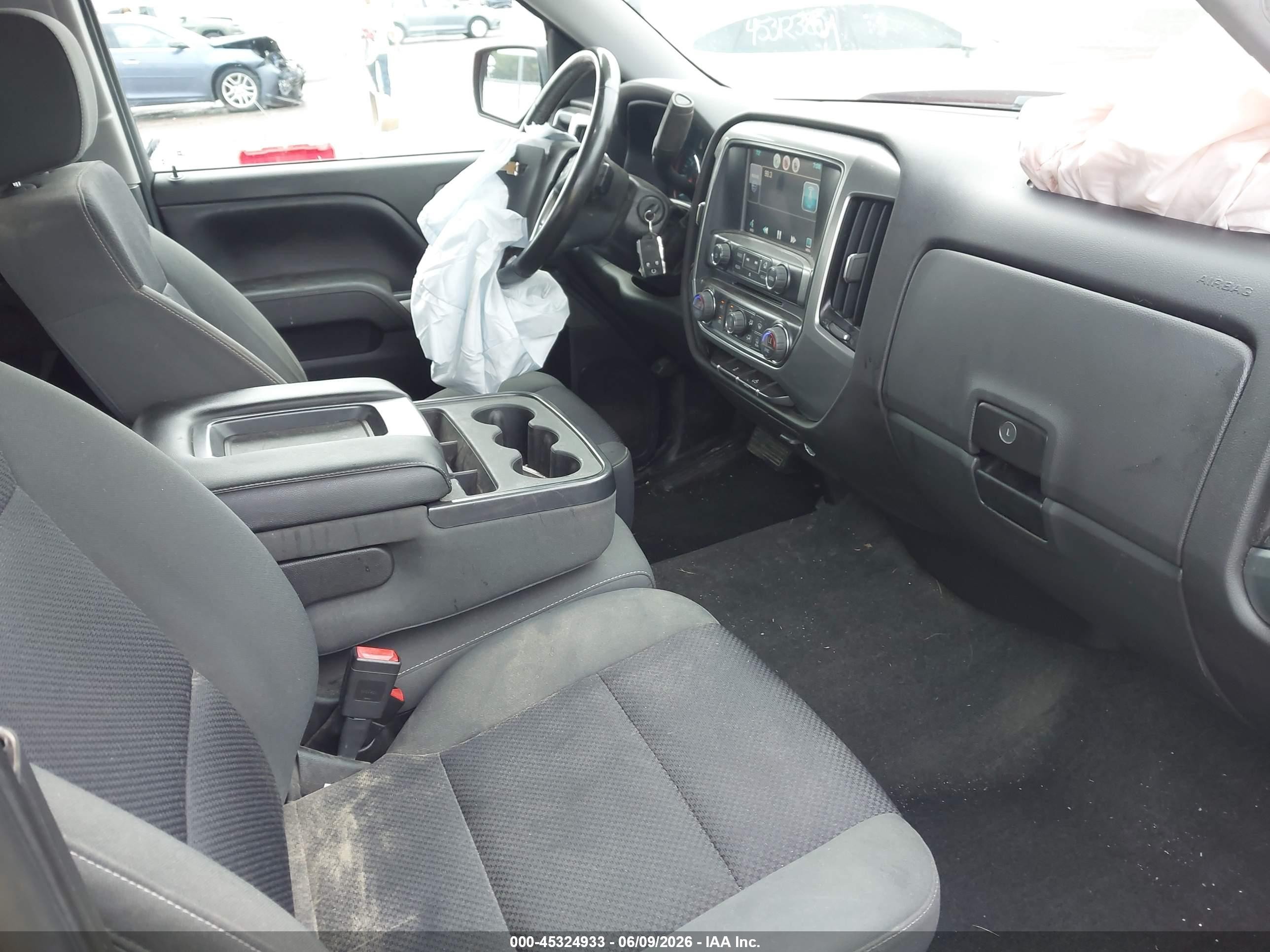 2014 Chevrolet Silverado 1500 1lt Red vin: 1GCRCREC3EZ397082