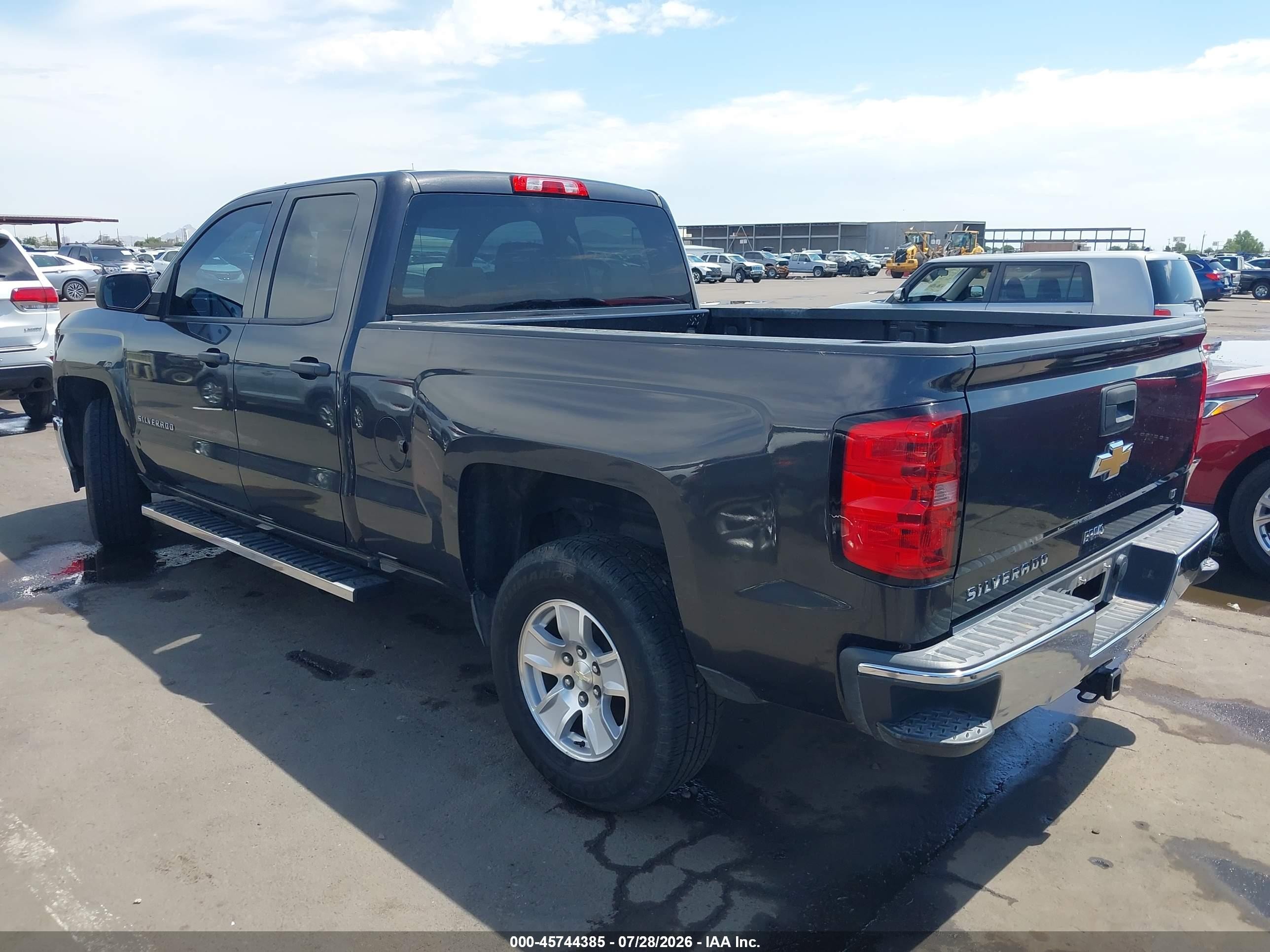2014 Chevrolet Silverado 1500 Lt Gray vin: 1GCRCREC4EZ142957