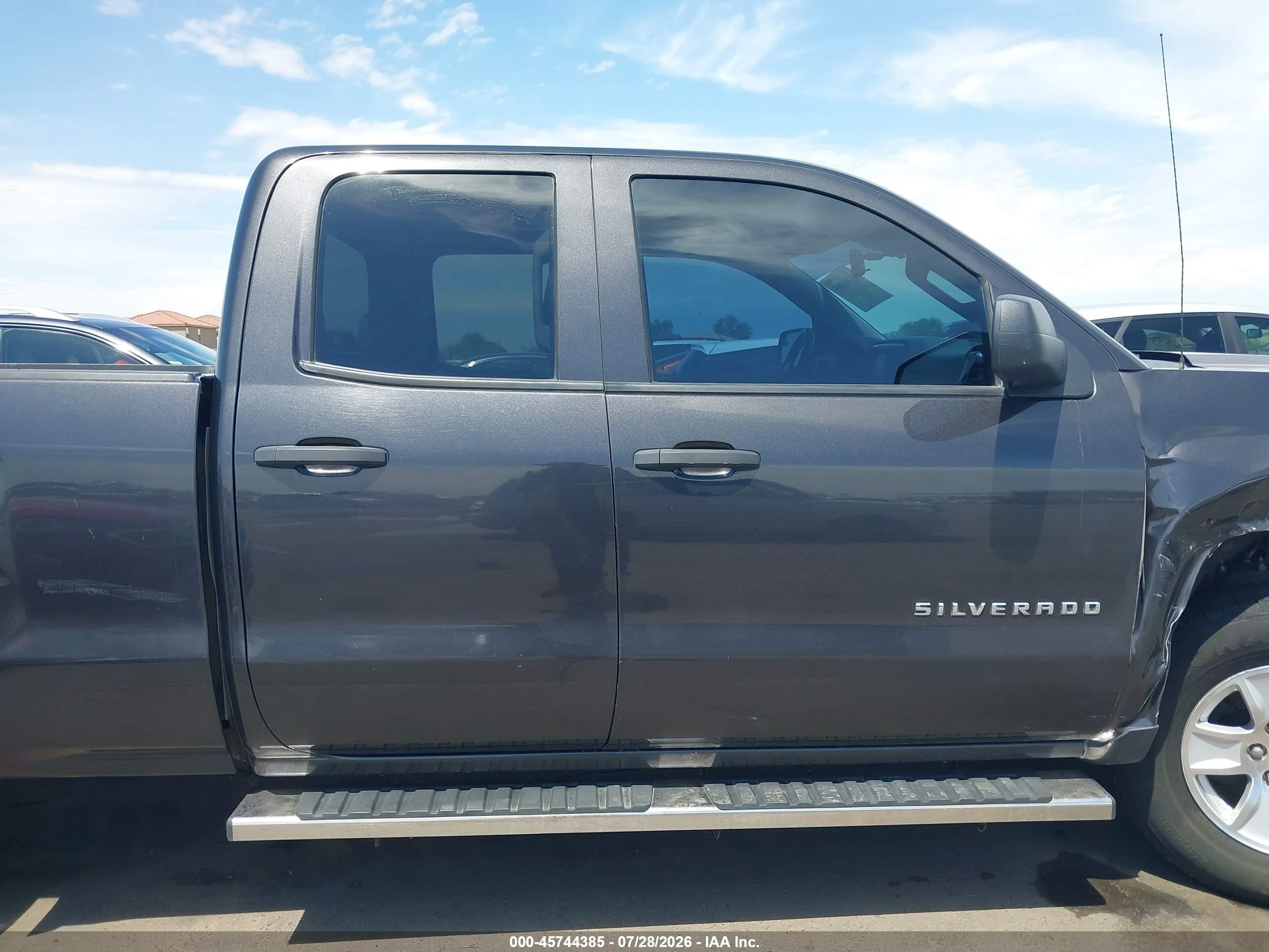 2014 Chevrolet Silverado 1500 Lt Gray vin: 1GCRCREC4EZ142957