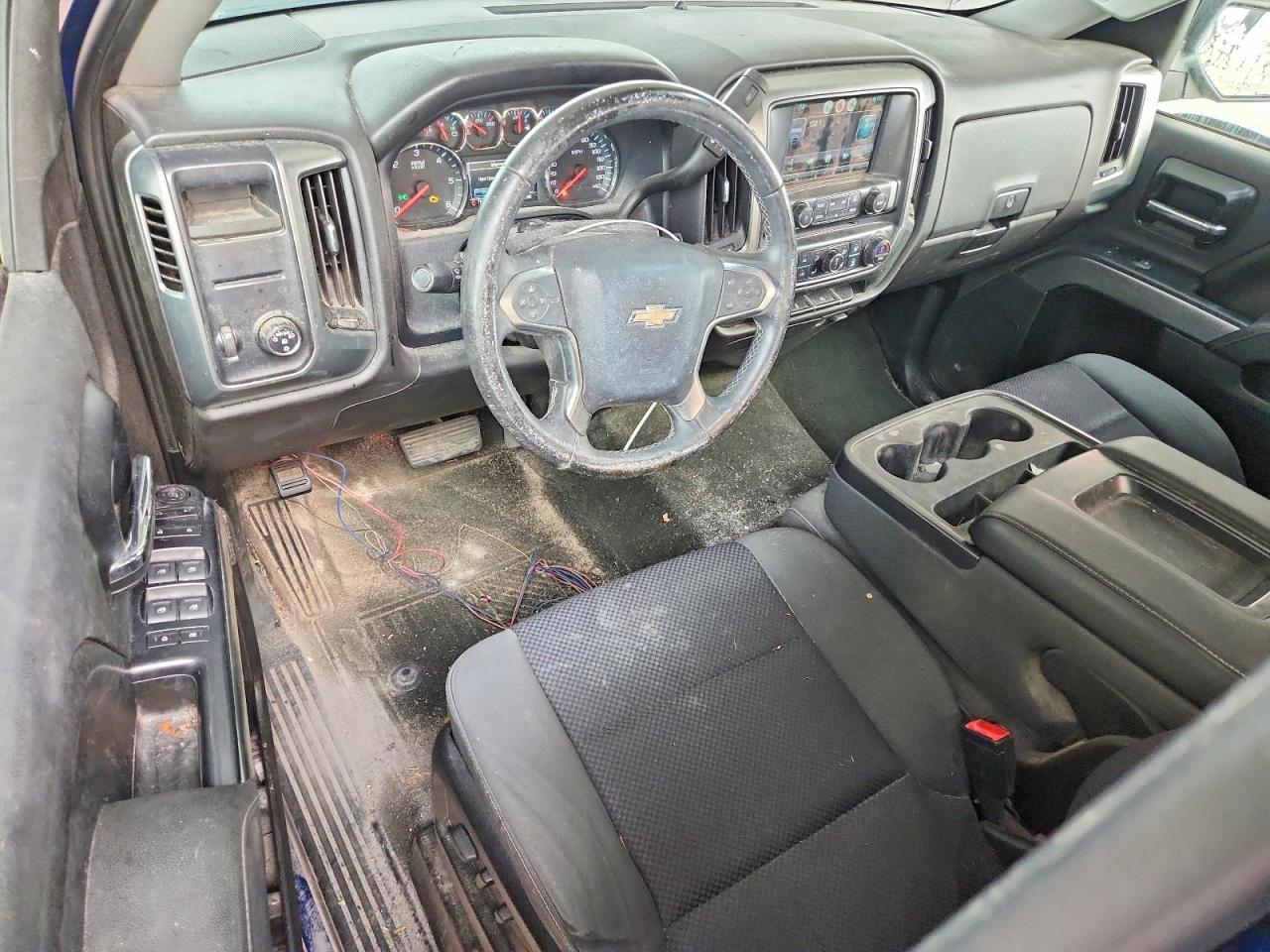 2014 Chevrolet Silverado C1500 Lt Blue vin: 1GCRCREC5EZ109093