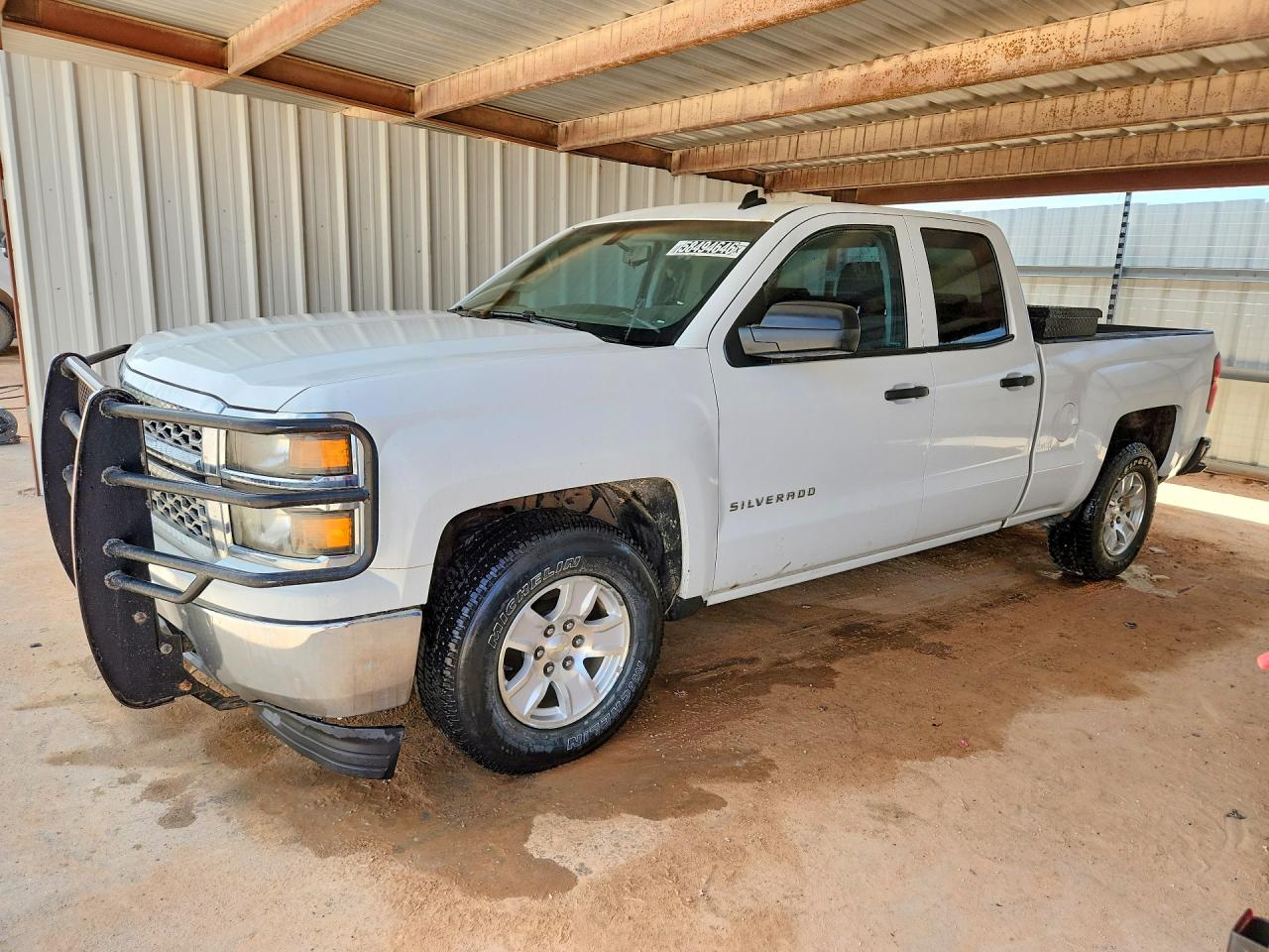 2014 Chevrolet Silverado C1500 Lt White vin: 1GCRCREC5EZ114939