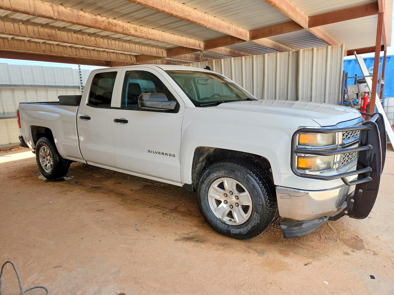 2014 Chevrolet Silverado C1500 Lt White vin: 1GCRCREC5EZ114939