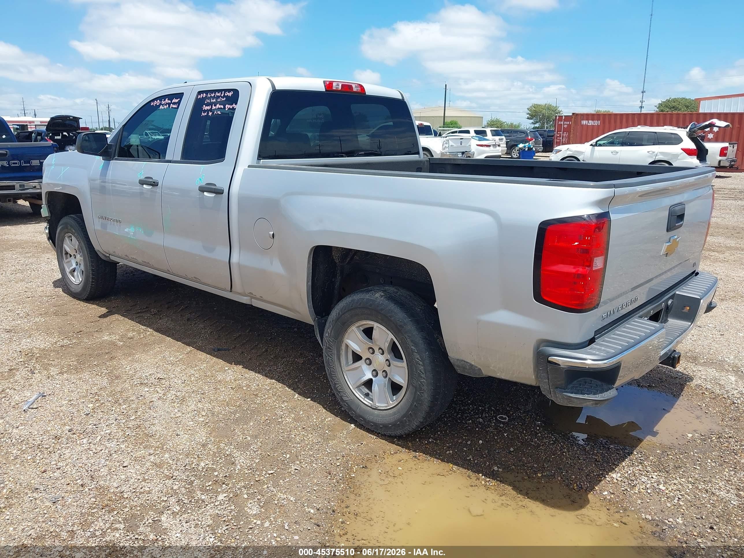 2014 Chevrolet Silverado 1500 Lt Серебряный vin: 1GCRCREC5EZ320441