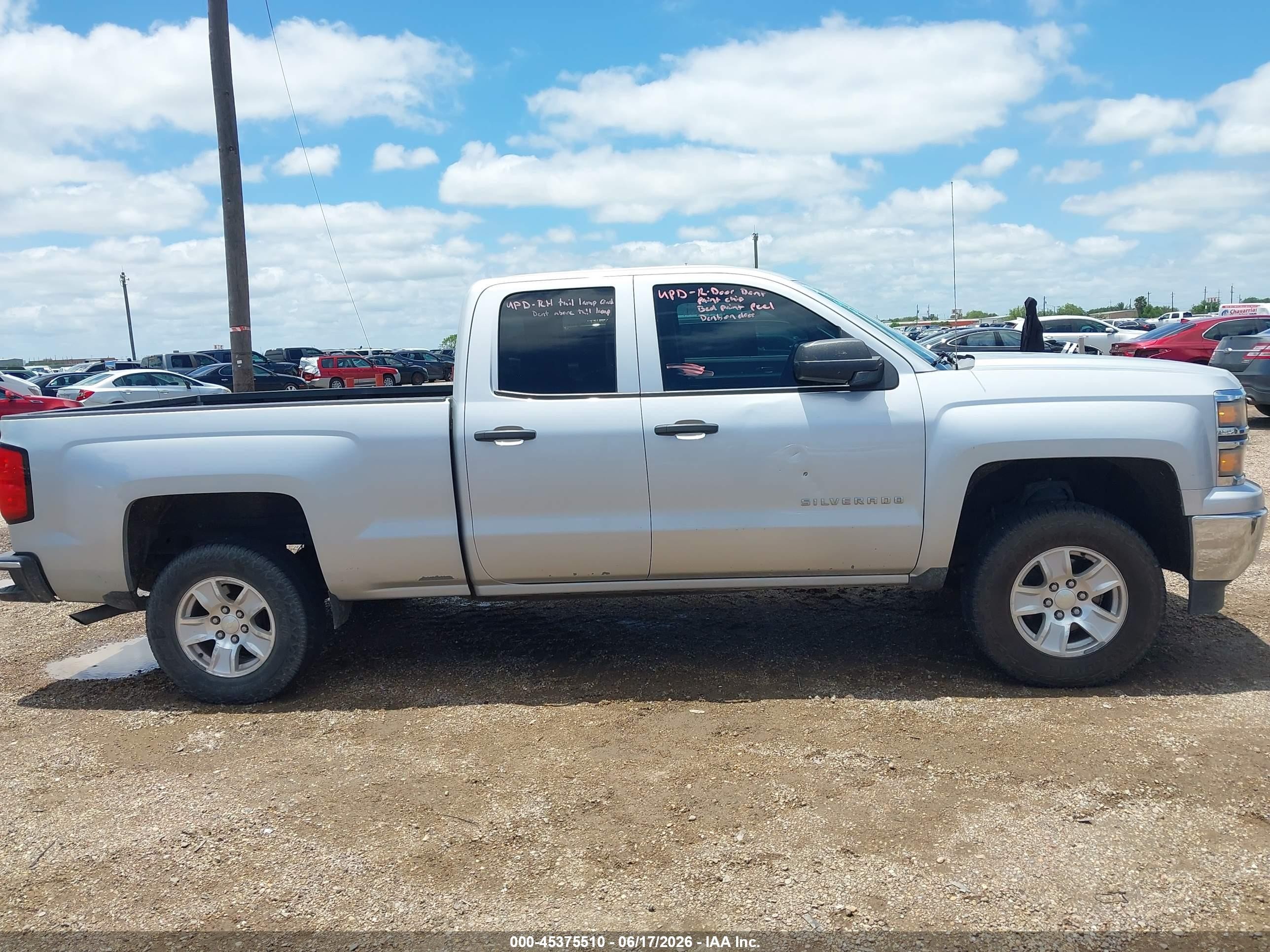 2014 Chevrolet Silverado 1500 Lt Серебряный vin: 1GCRCREC5EZ320441
