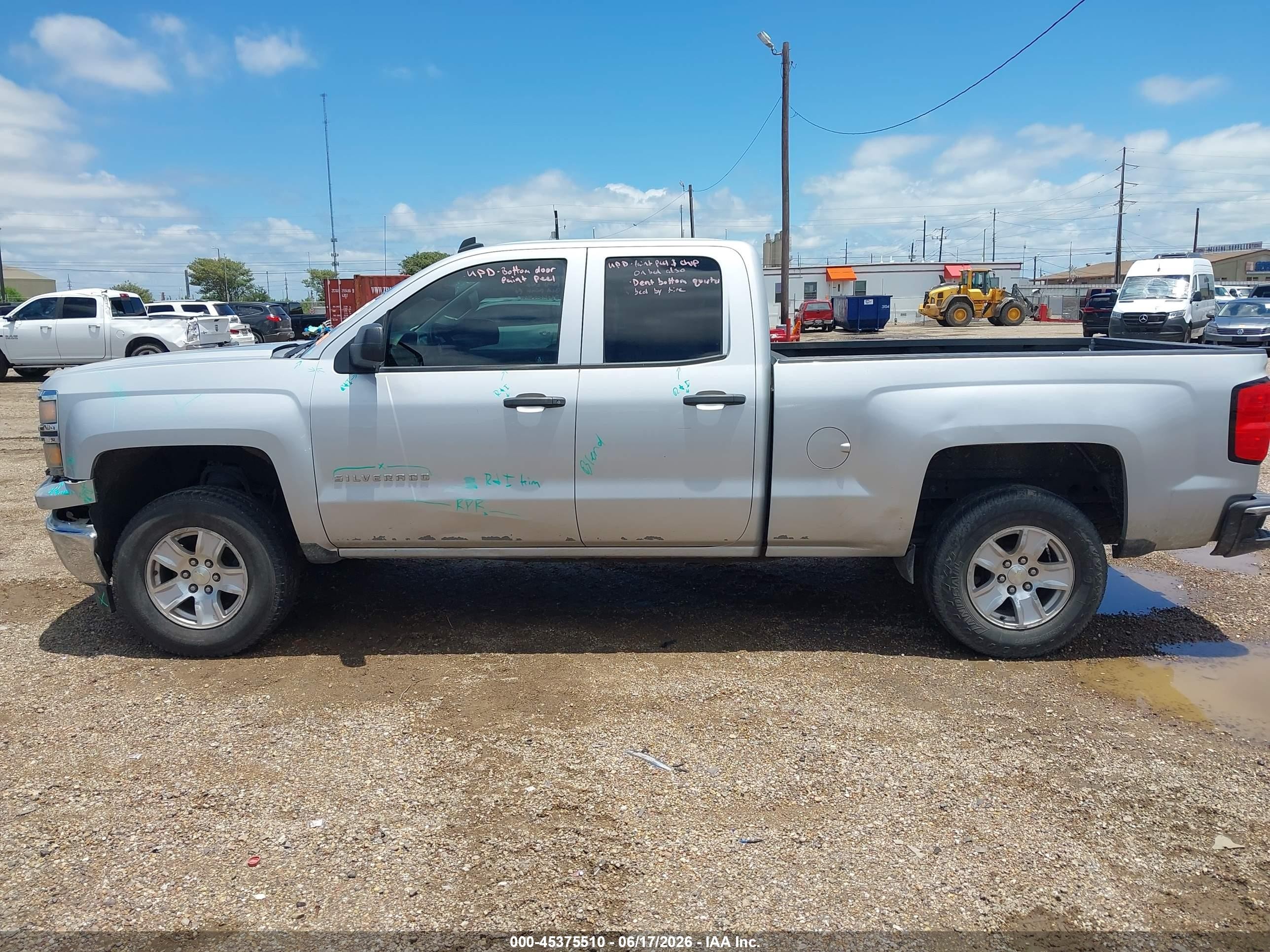 2014 Chevrolet Silverado 1500 Lt Серебряный vin: 1GCRCREC5EZ320441
