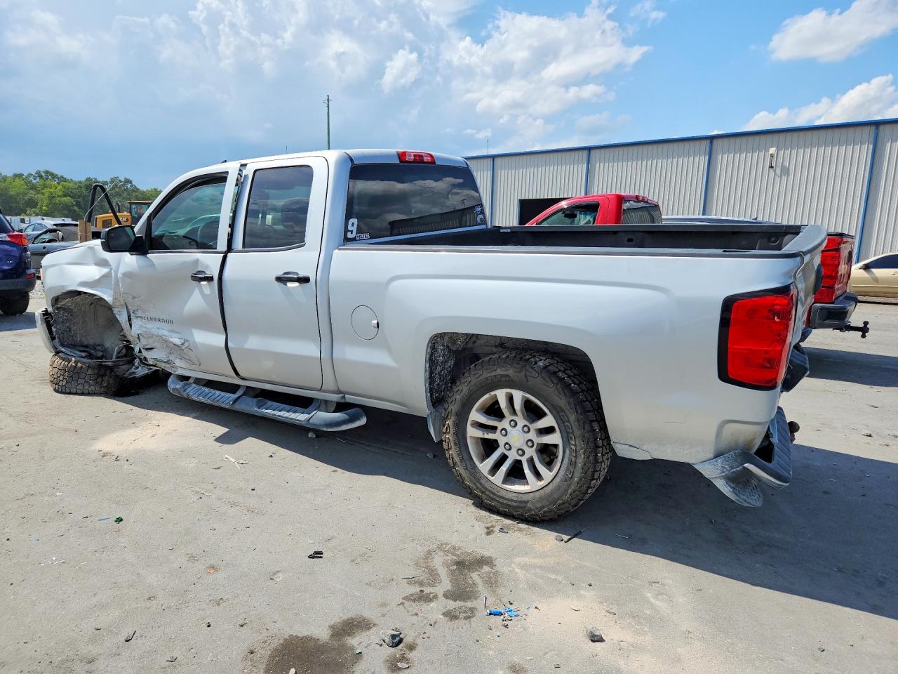2014 Chevrolet Silverado C1500 Lt Silver vin: 1GCRCREC5EZ415999
