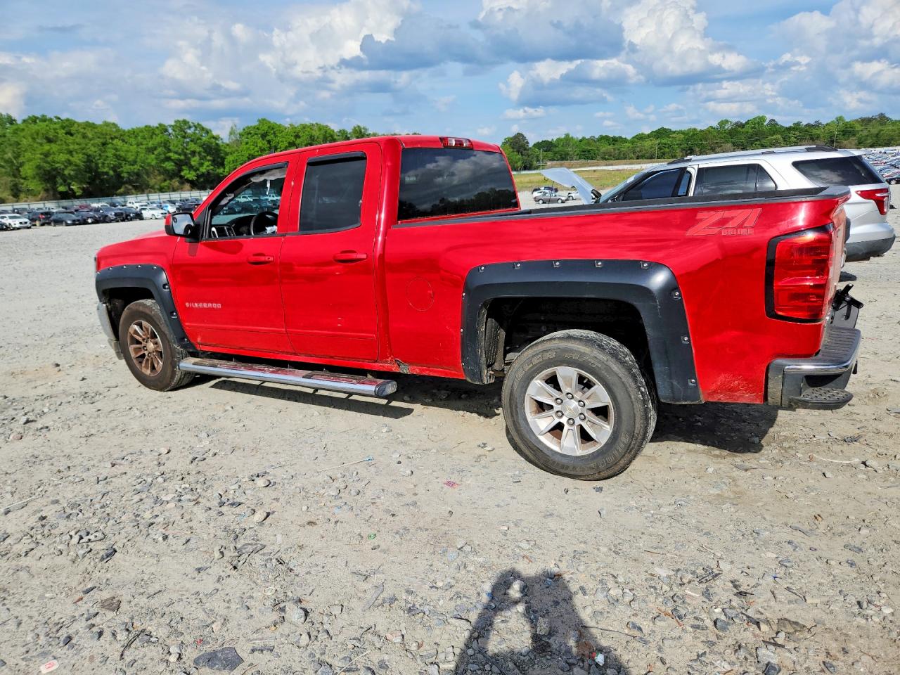 2016 Chevrolet Silverado C1500 Lt Red vin: 1GCRCREC5GZ268361