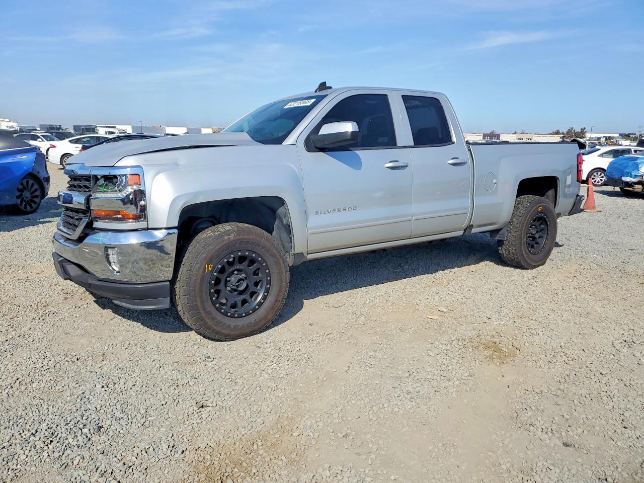 2017 Chevrolet Silverado C1500 Lt Silver vin: 1GCRCREC5HZ210428