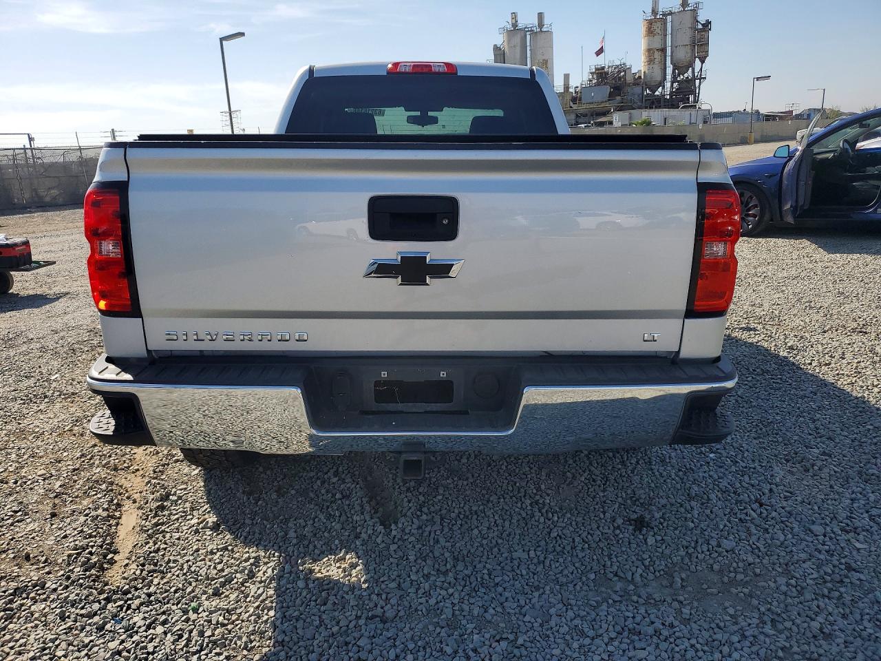 2017 Chevrolet Silverado C1500 Lt Silver vin: 1GCRCREC5HZ210428