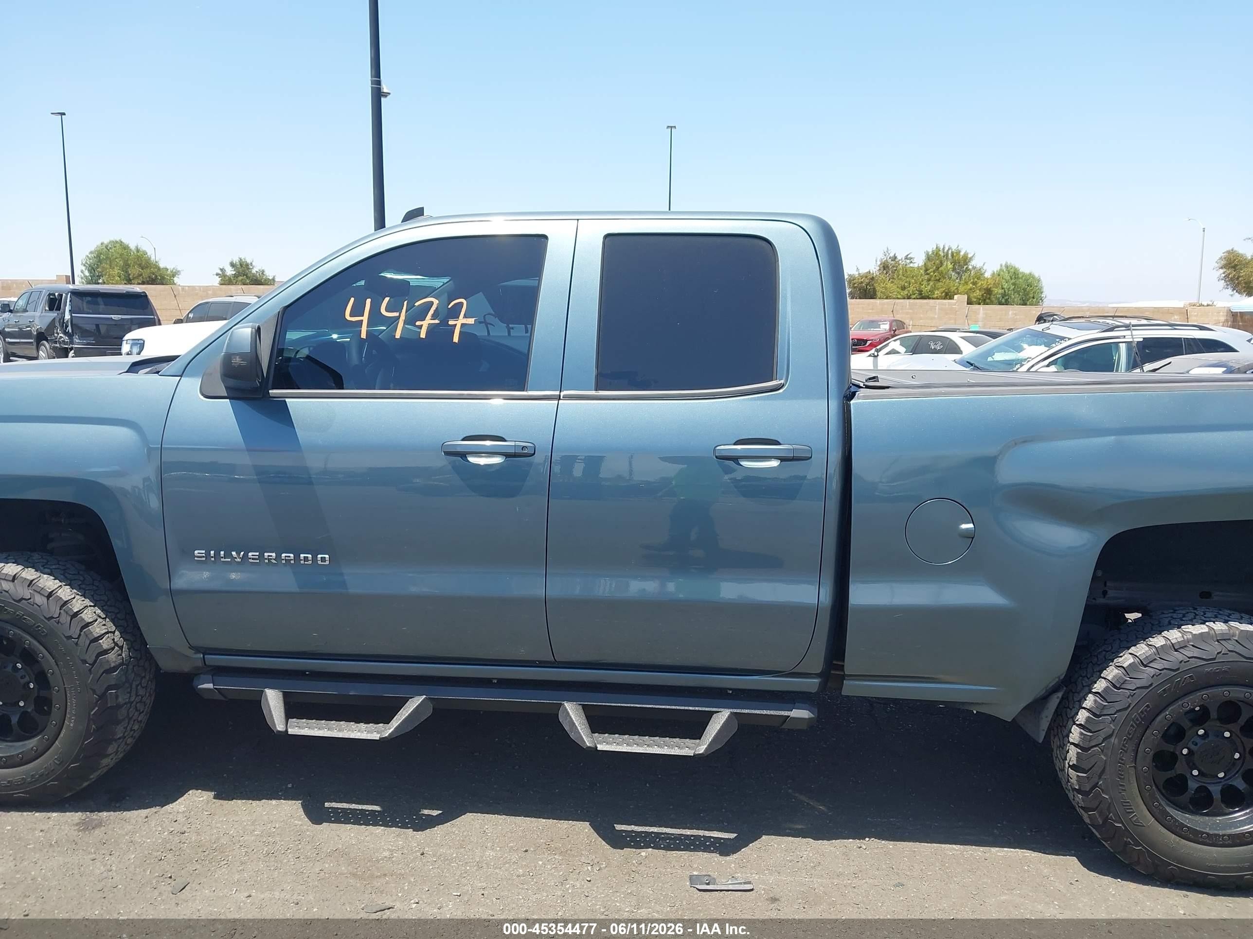 2014 Chevrolet Silverado 1500 Lt Blue vin: 1GCRCREC6EZ251209