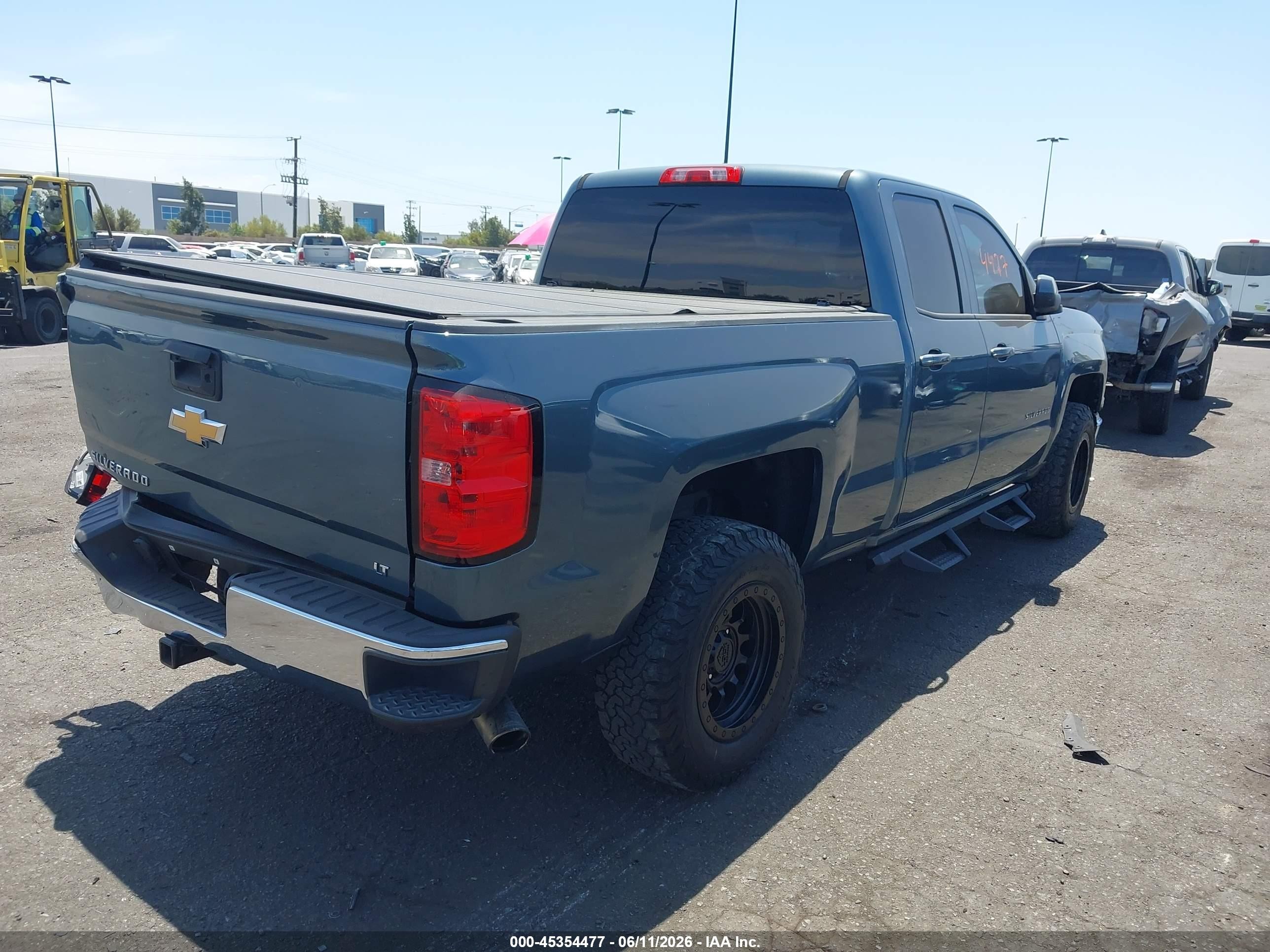 2014 Chevrolet Silverado 1500 Lt Blue vin: 1GCRCREC6EZ251209