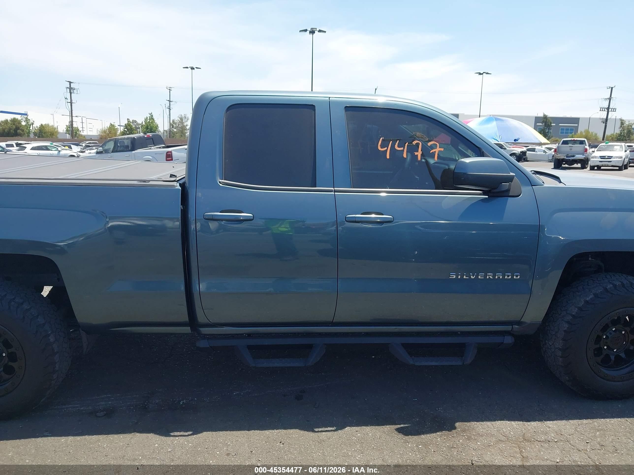 2014 Chevrolet Silverado 1500 Lt Blue vin: 1GCRCREC6EZ251209