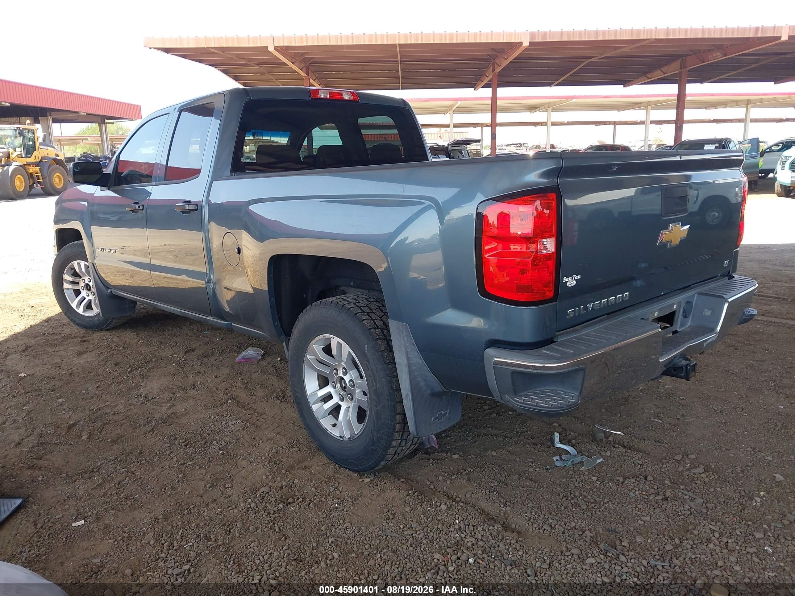 2014 Chevrolet Silverado 1500 Lt Gray vin: 1GCRCREC6EZ318178