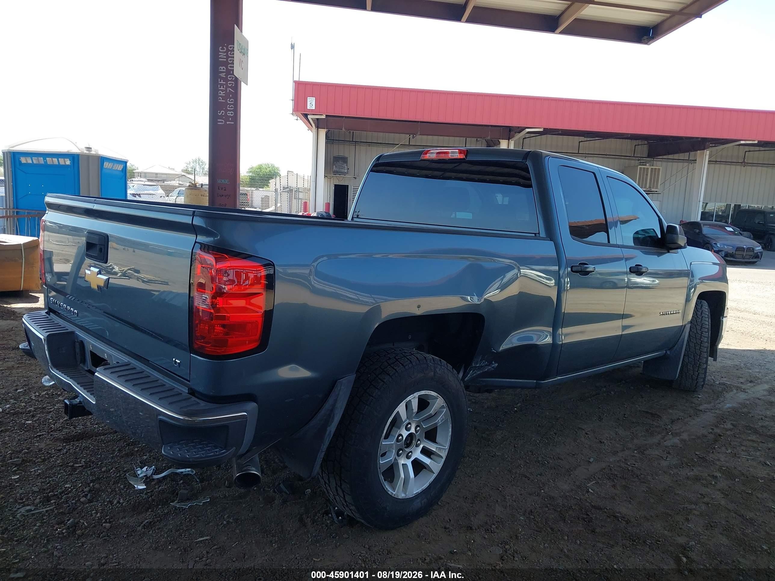 2014 Chevrolet Silverado 1500 Lt Gray vin: 1GCRCREC6EZ318178