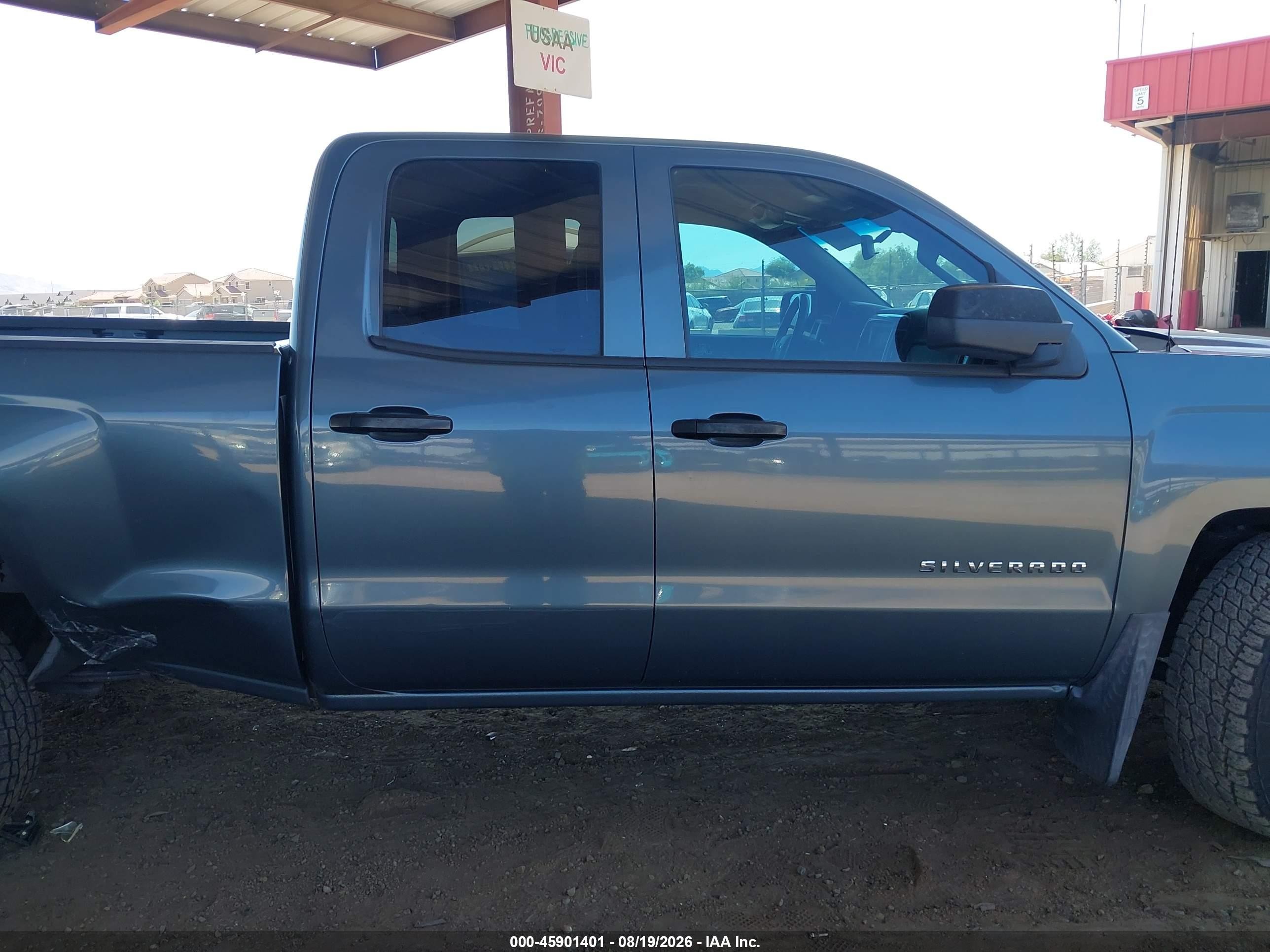 2014 Chevrolet Silverado 1500 Lt Gray vin: 1GCRCREC6EZ318178