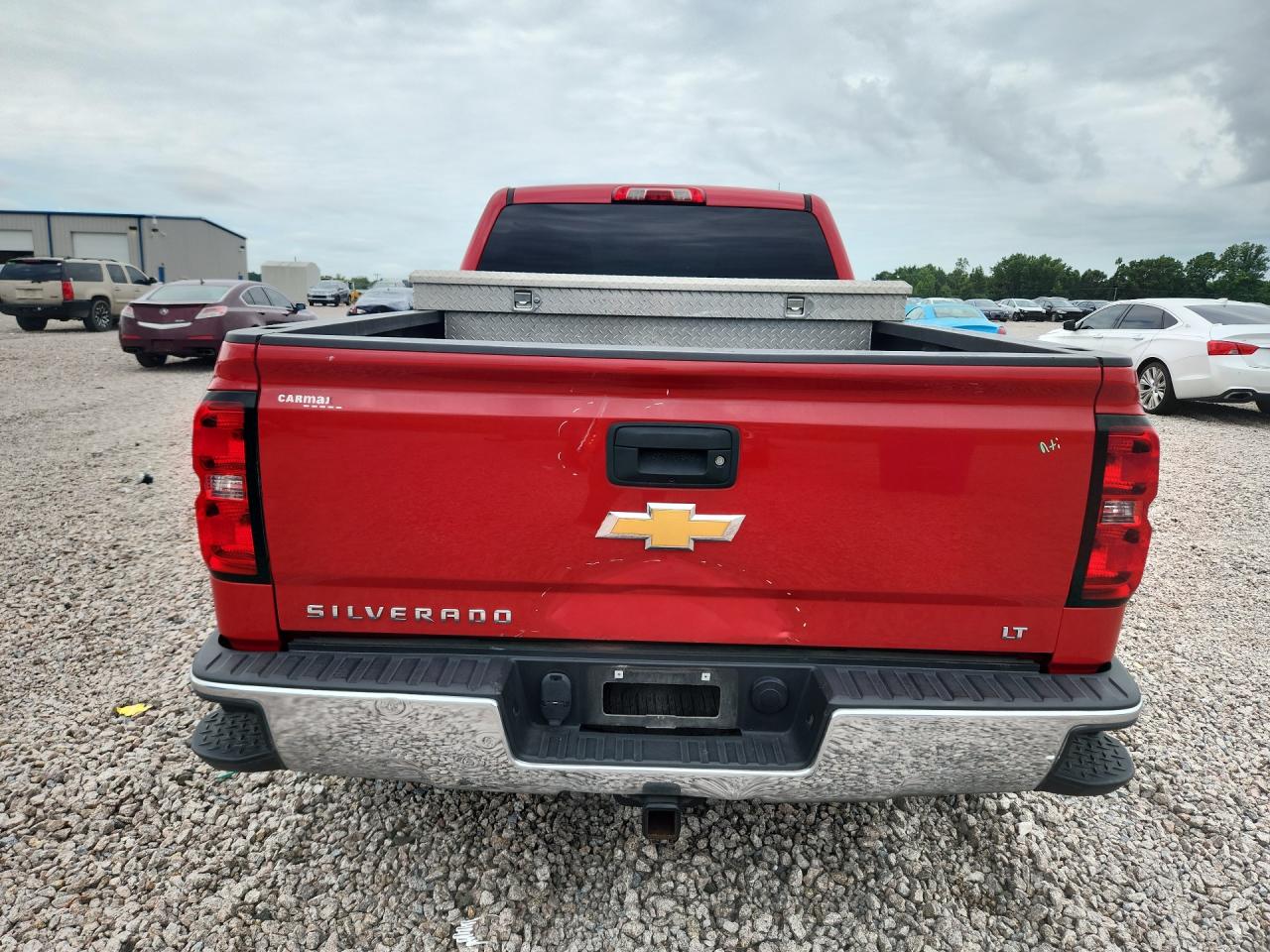 2014 Chevrolet Silverado C1500 Lt Red vin: 1GCRCREC6EZ334042