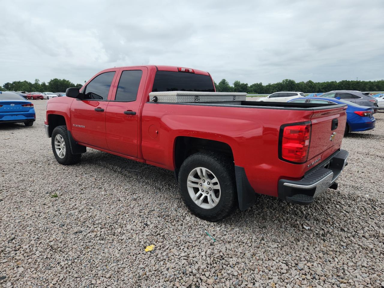 2014 Chevrolet Silverado C1500 Lt Red vin: 1GCRCREC6EZ334042