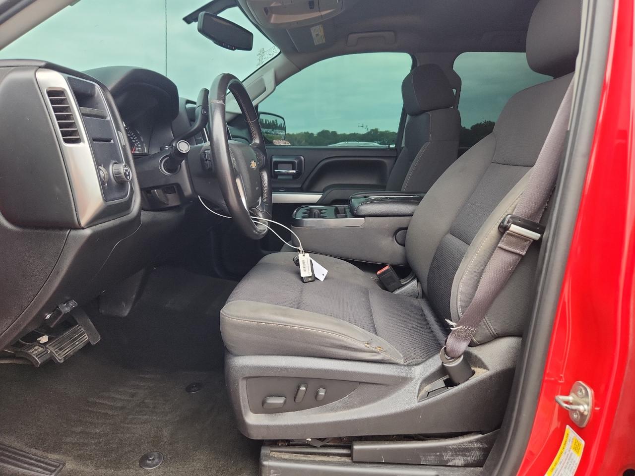2014 Chevrolet Silverado C1500 Lt Red vin: 1GCRCREC6EZ334042