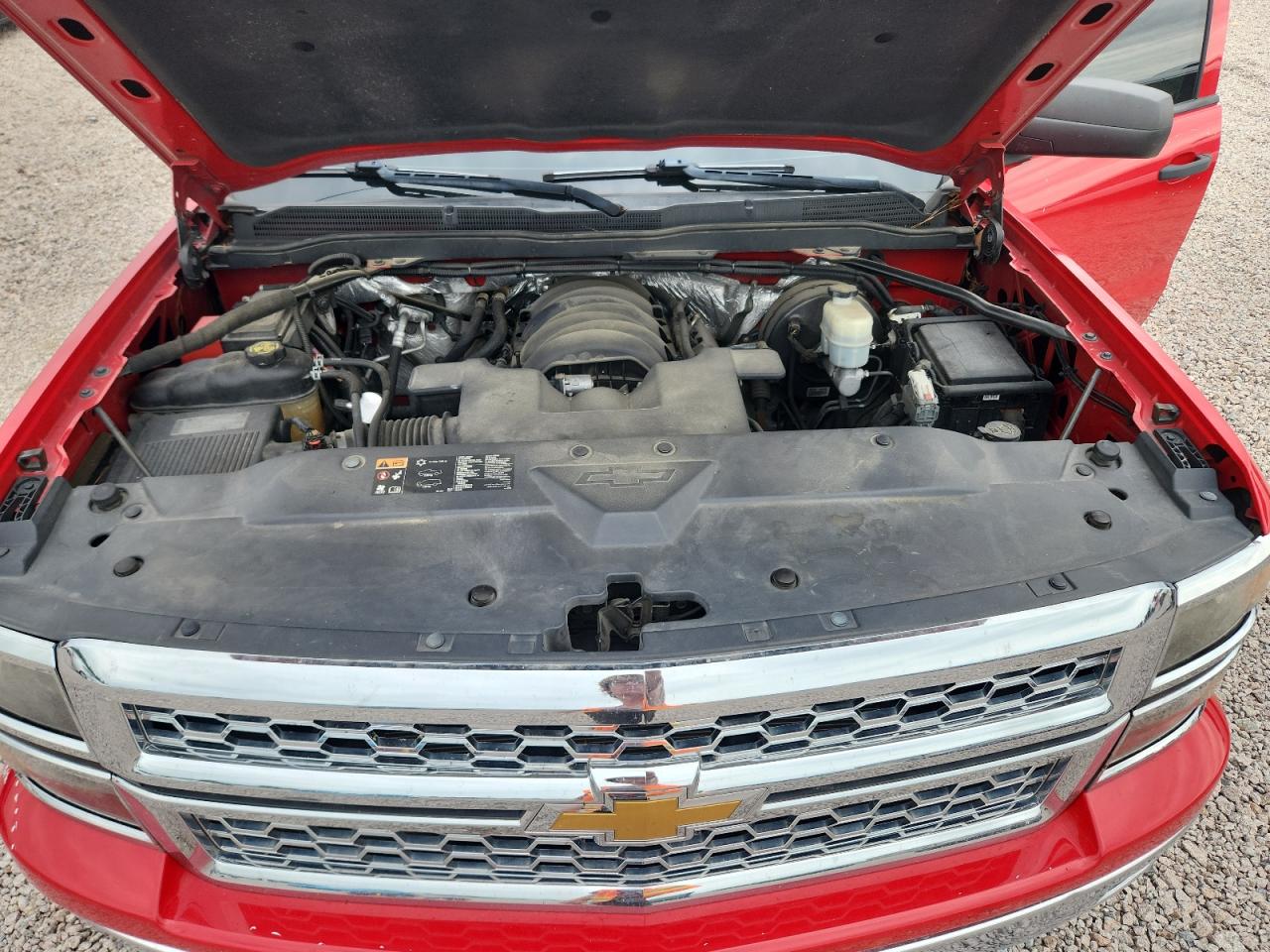 2014 Chevrolet Silverado C1500 Lt Red vin: 1GCRCREC6EZ334042