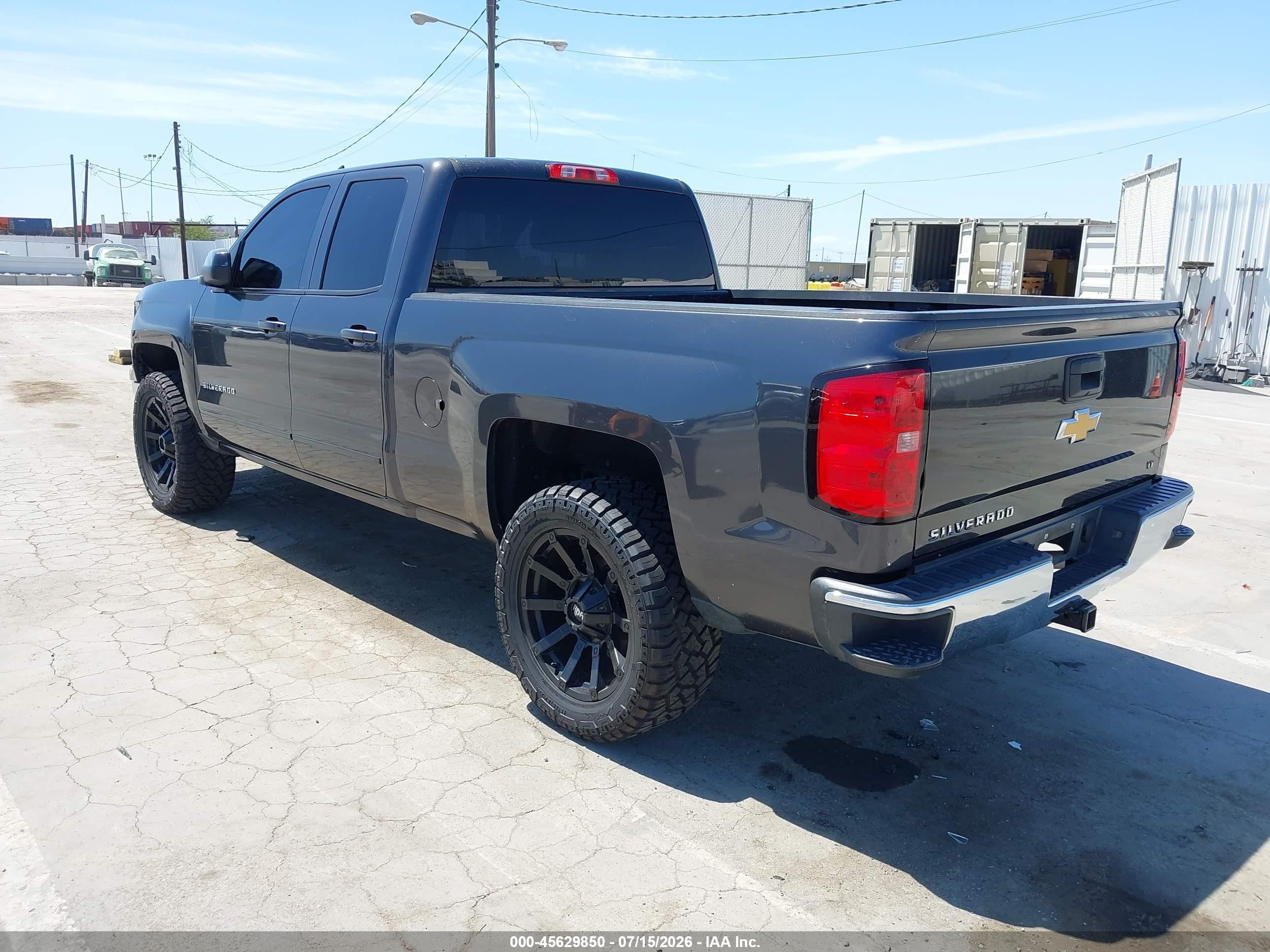 2015 Chevrolet Silverado 1500 Lt Серый vin: 1GCRCREC6FZ303004