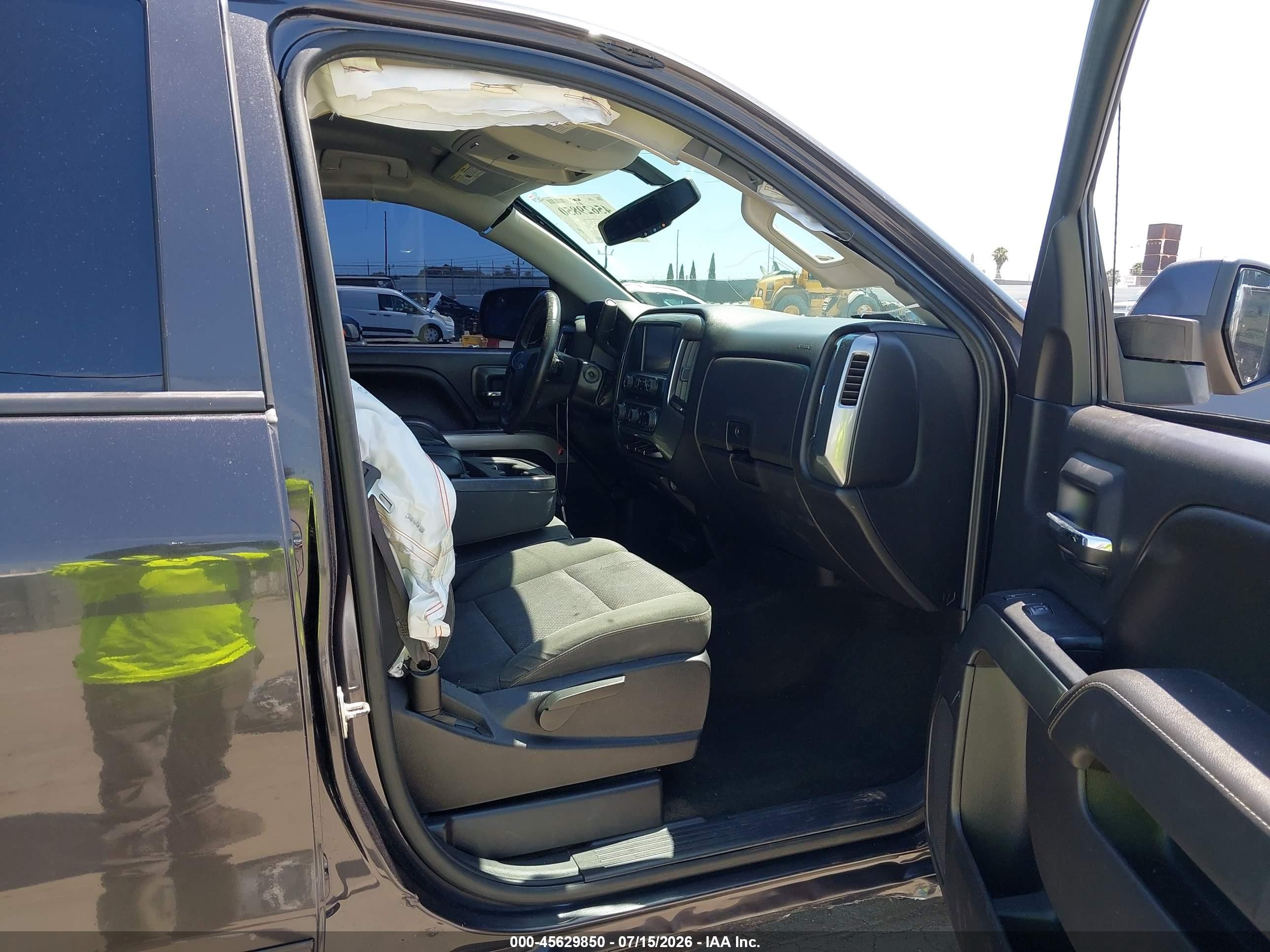 2015 Chevrolet Silverado 1500 Lt Серый vin: 1GCRCREC6FZ303004