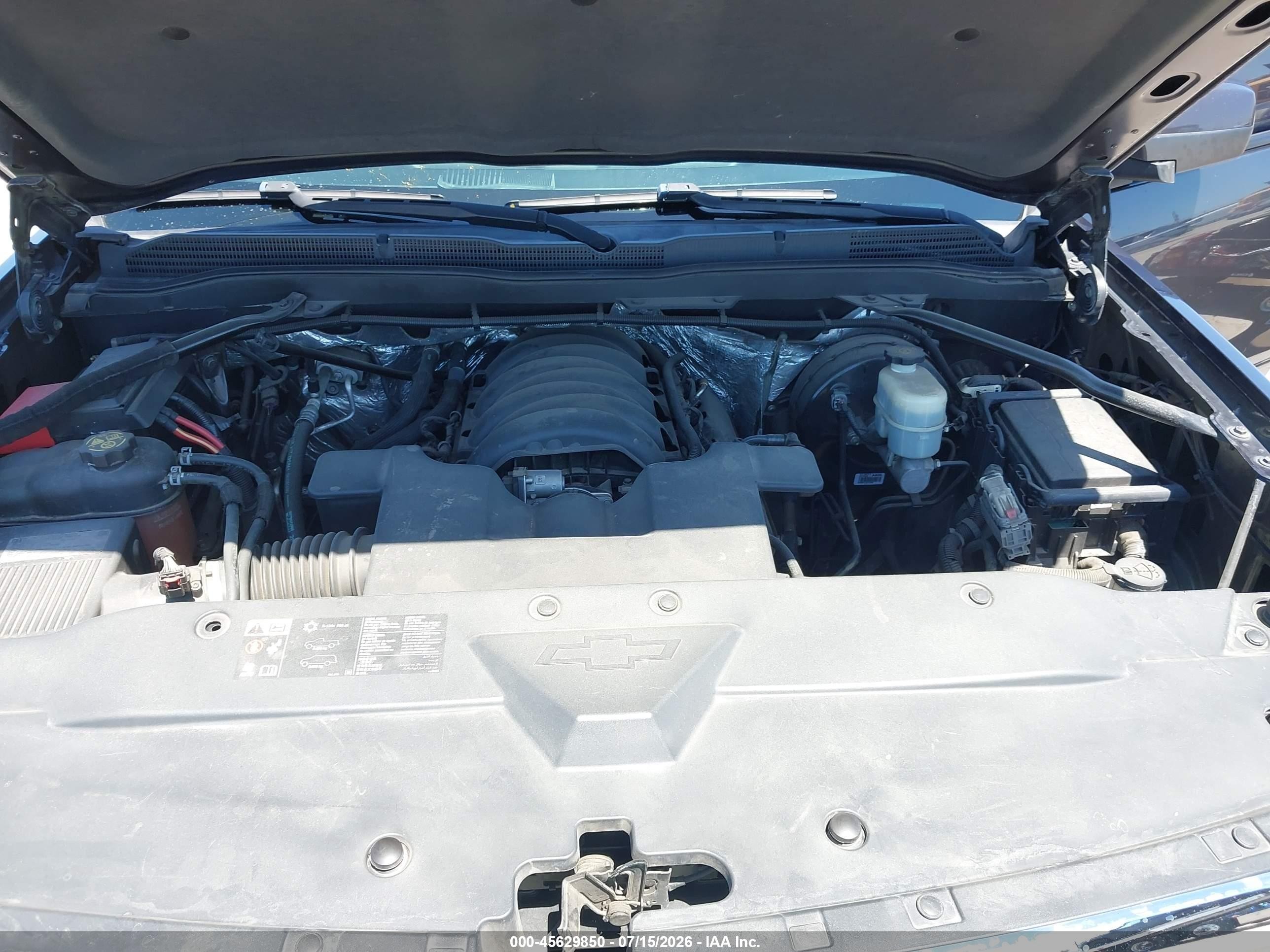 2015 Chevrolet Silverado 1500 Lt Серый vin: 1GCRCREC6FZ303004