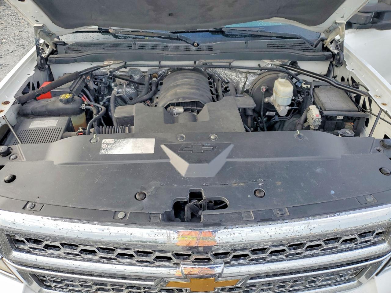 2015 Chevrolet Silverado C1500 Lt White vin: 1GCRCREC6FZ402857