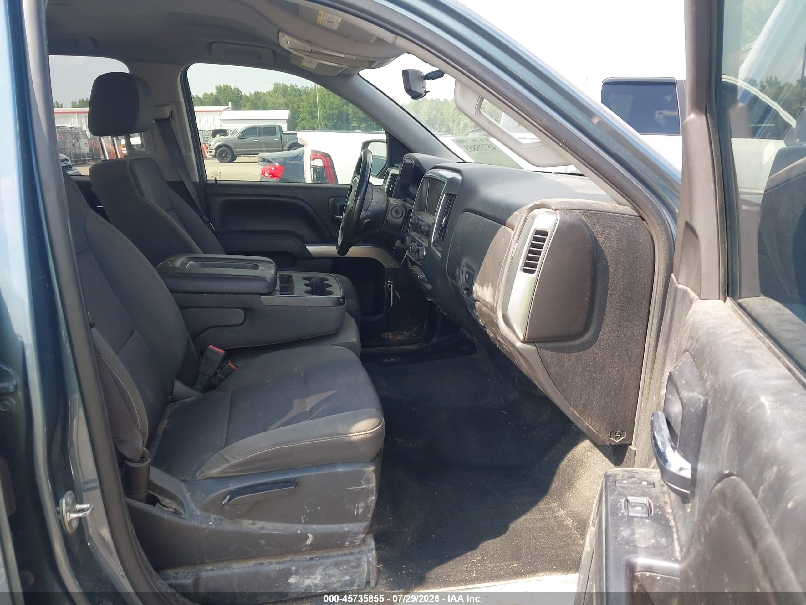 2014 Chevrolet Silverado 1500 Lt Blue vin: 1GCRCREC7EZ161258