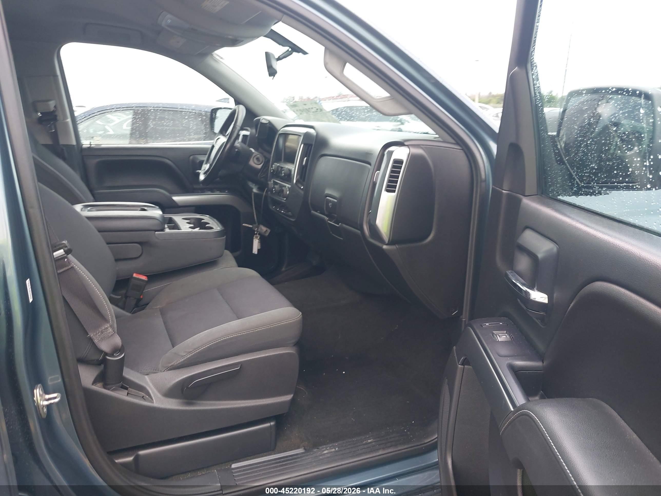 2014 Chevrolet Silverado 1500 1lt Blue vin: 1GCRCREC7EZ350718