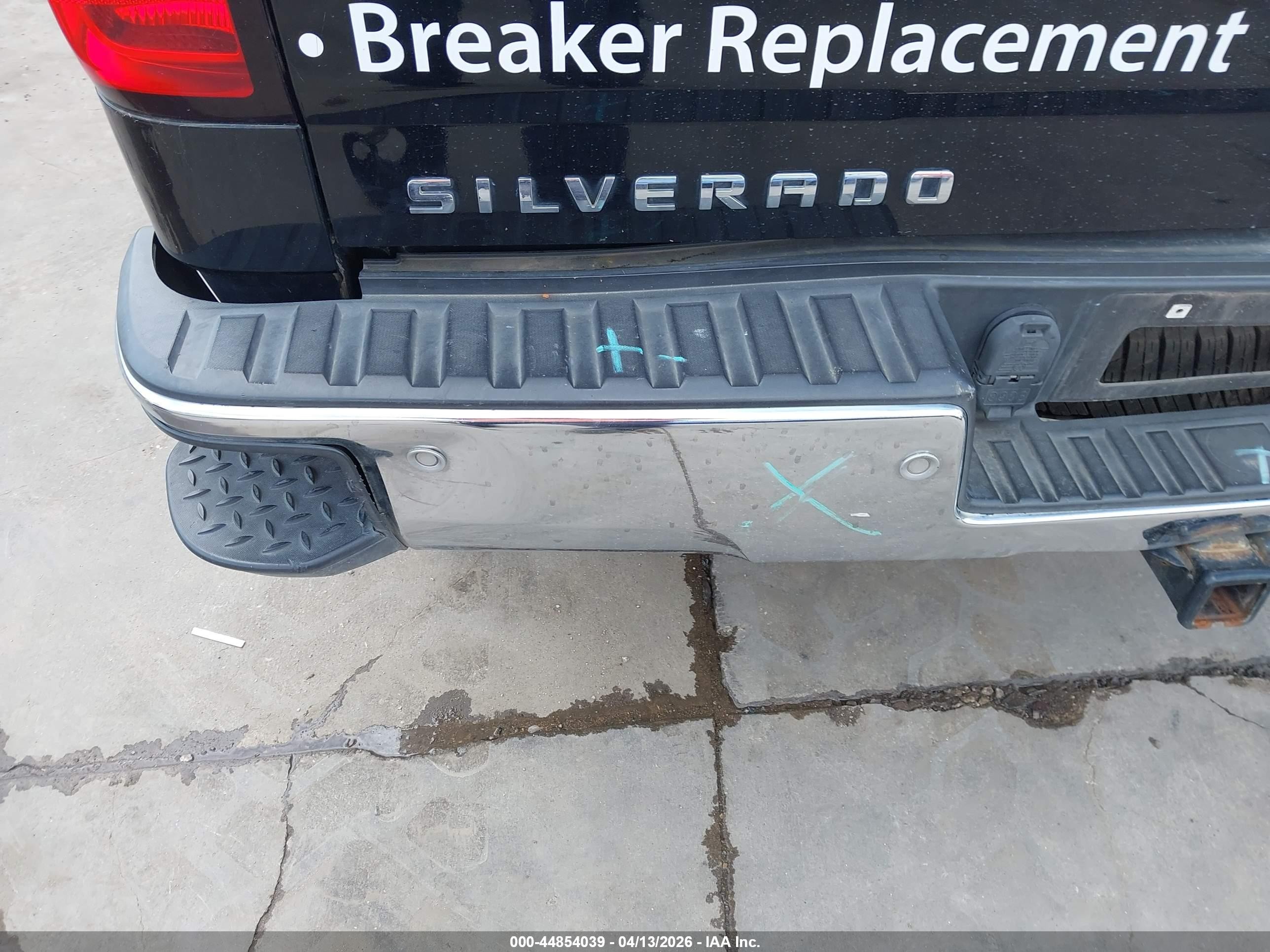 2015 Chevrolet Silverado 1500 1lt Black vin: 1GCRCREC7FZ160323