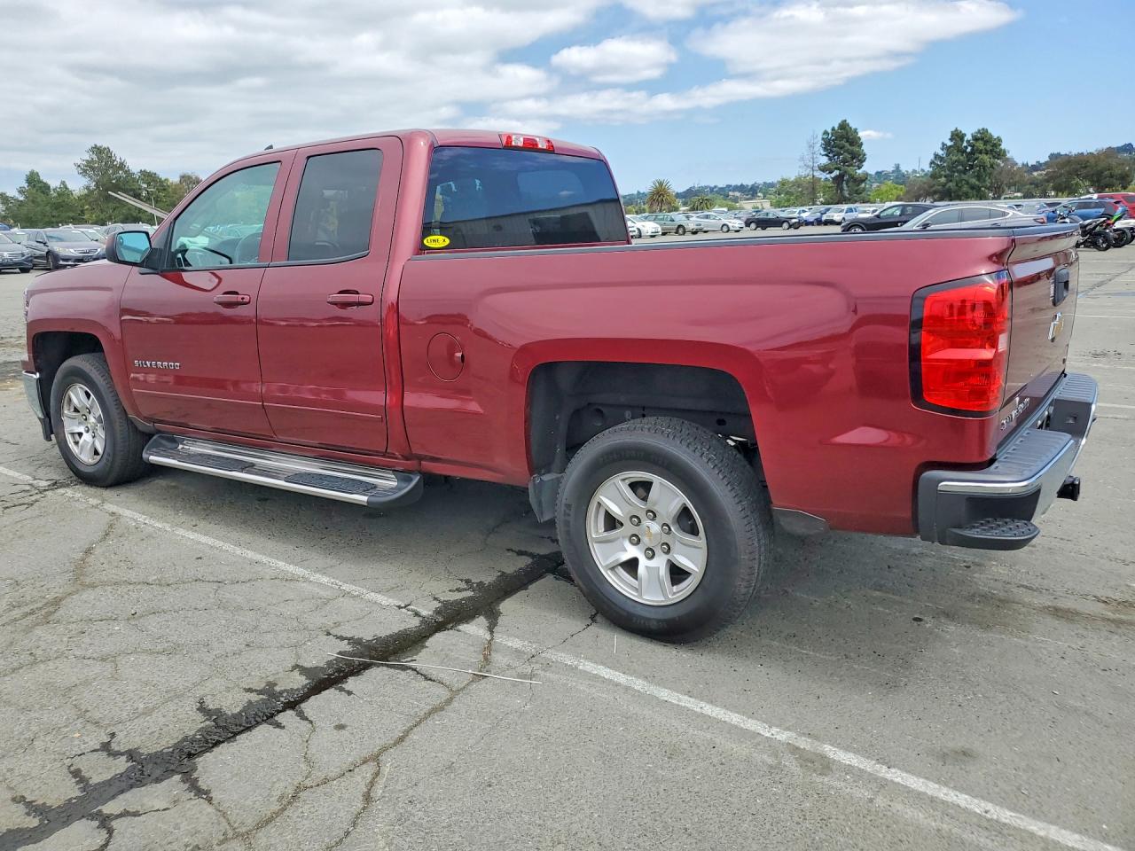 2015 Chevrolet Silverado C1500 Lt Red vin: 1GCRCREC7FZ183830
